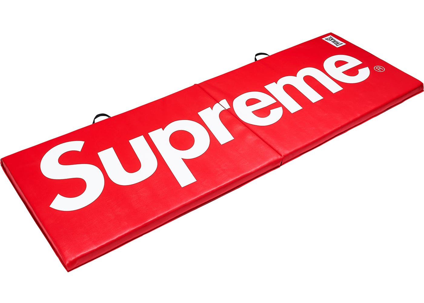 Supreme Everlast Folding Exercise Mat - Red Non-Slip Yoga Mat for Home Gym, Workout & Fitness - Perfect for Yoga, Pilates, Cardio & Floor Exercises