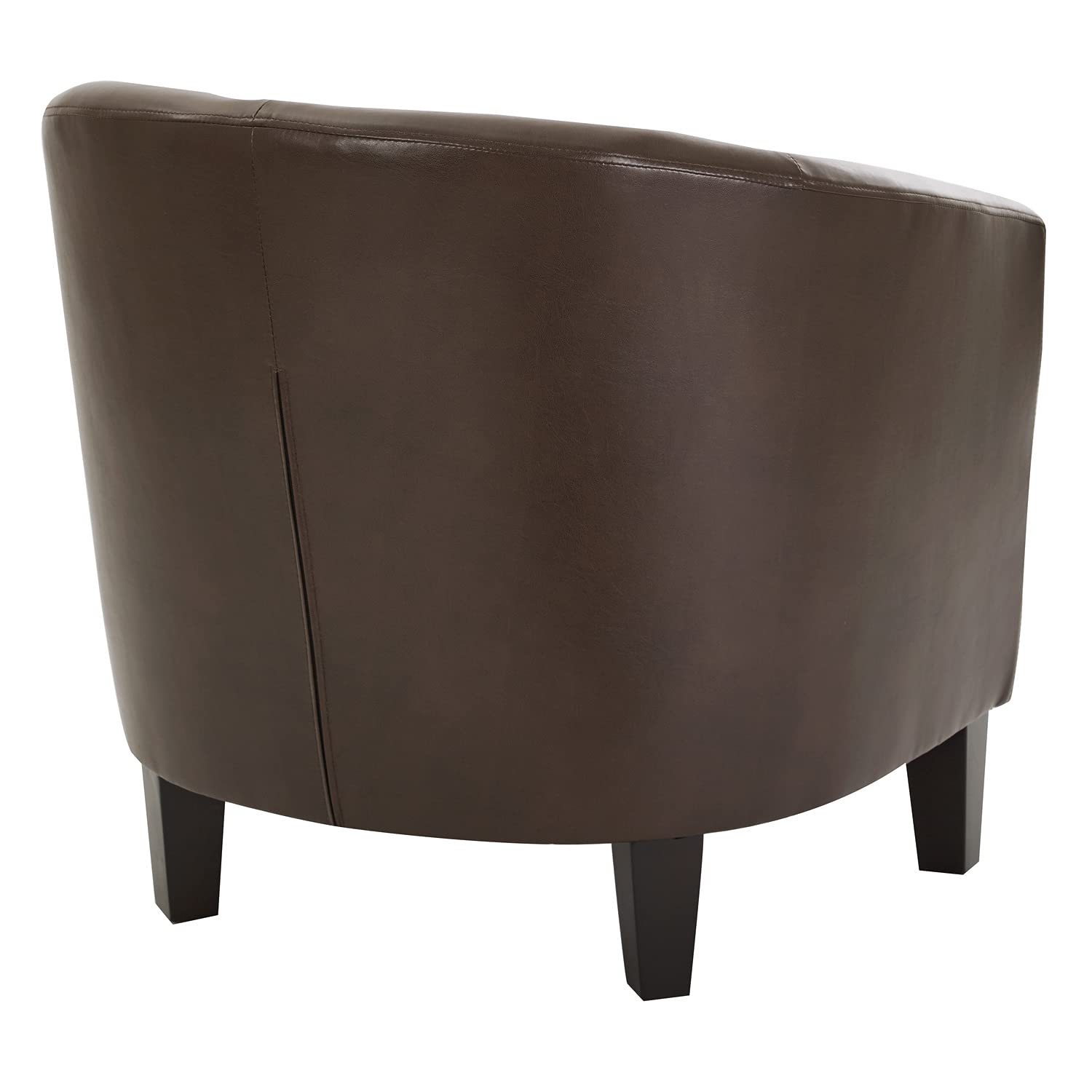 ETN-PD24 Classic American Corner Furniture in Cocoa Brown - Perfect for Living Rooms, Offices & Cozy Reading Nooks