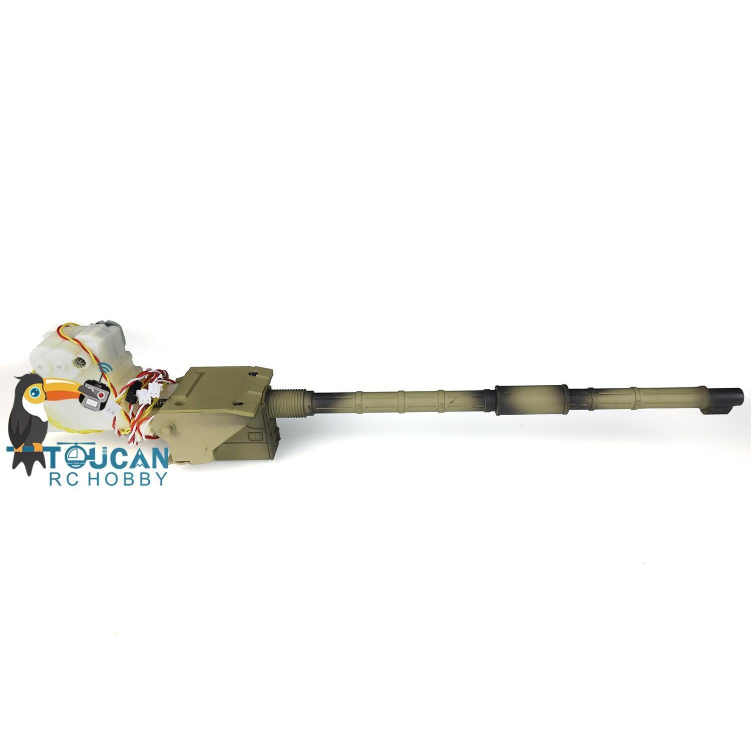 Henglong 1/16 Scale Plastic Recoil Barrel BB Unit for Challenger II RC Tank - Compatible with TK6.0 TK7.0 TK7.1 Military Models - Fast US Shipping - Perfect for RC Tank Battles and Military Model Collectors