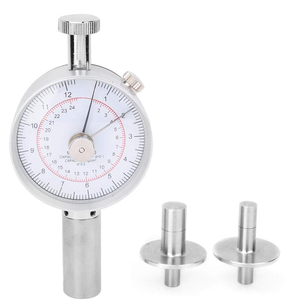 GY-03 Portable Fruit Penetrometer Sclerometer - Digital Fruit Hardness Tester with 2 Measuring Heads for Apple, Pear, Peach | Perfect for Farm, Orchard & Quality Control Testing