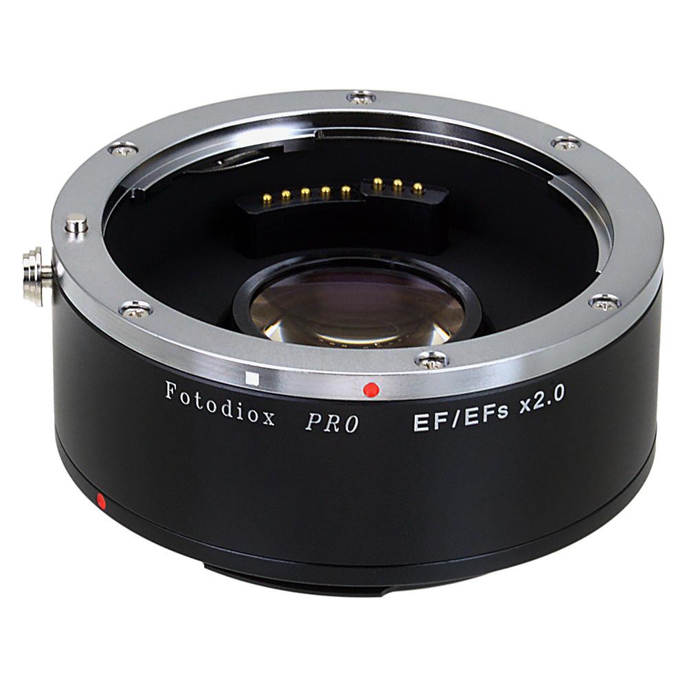 Fotodiox Pro Autofocus 2X Teleconverter for Canon EOS EF Full Frame Lenses & EF/EF-S Cameras - Extend Zoom Range for Wildlife, Sports & Portrait Photography