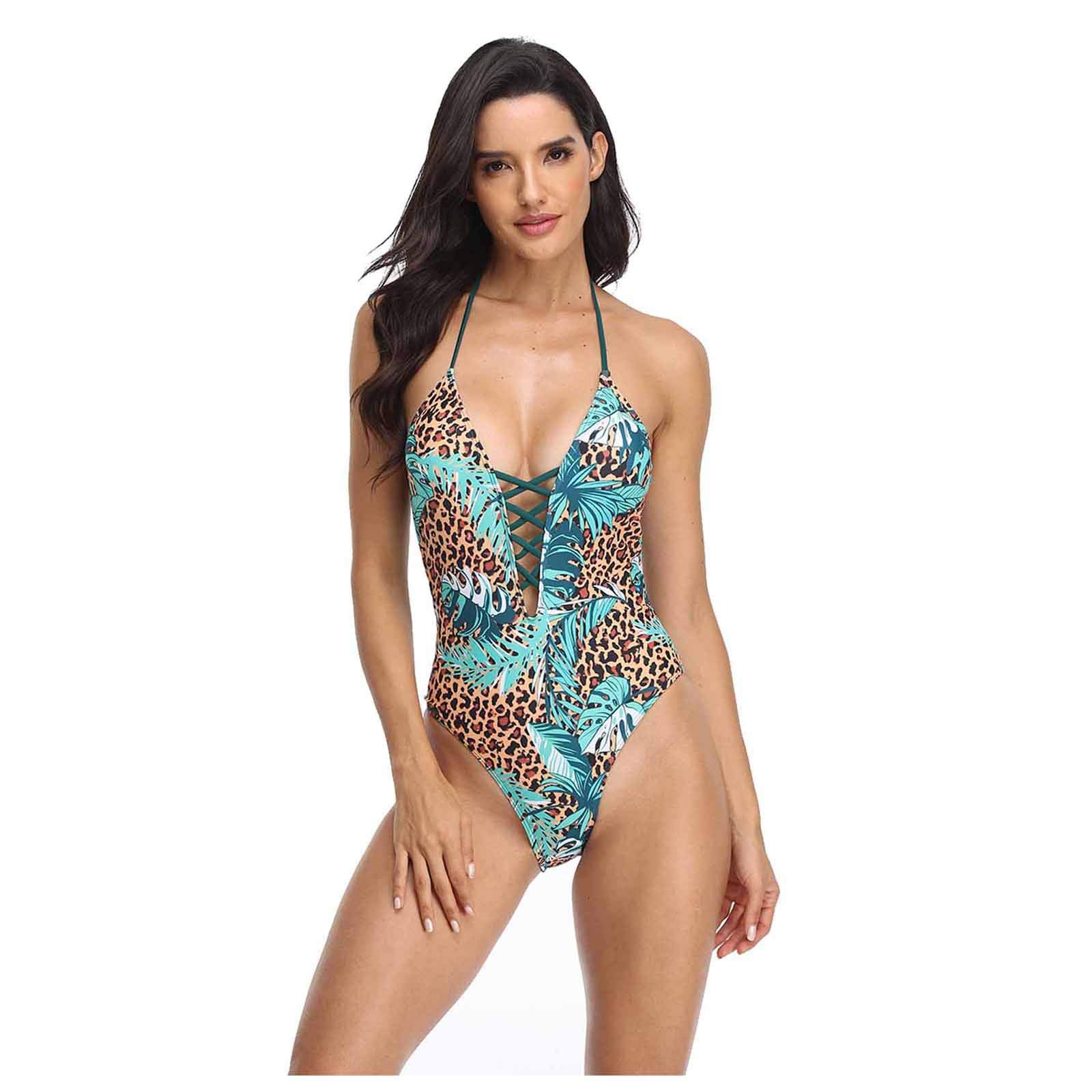Women's Printed Bikini Set - High Waist Swimwear with Hair Removal for Permanent Smooth Skin | Beach, Pool & Vacation Essentials