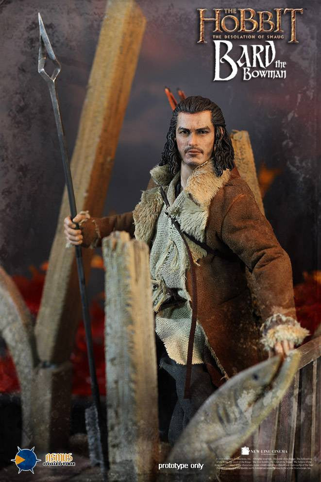Asmus Toys 1/6 Scale HOBT02 Bard the Bowman Action Figure - The Hobbit Collectible Figure for Display & Role Play | Perfect for Middle Earth Fans & Fantasy Collectors