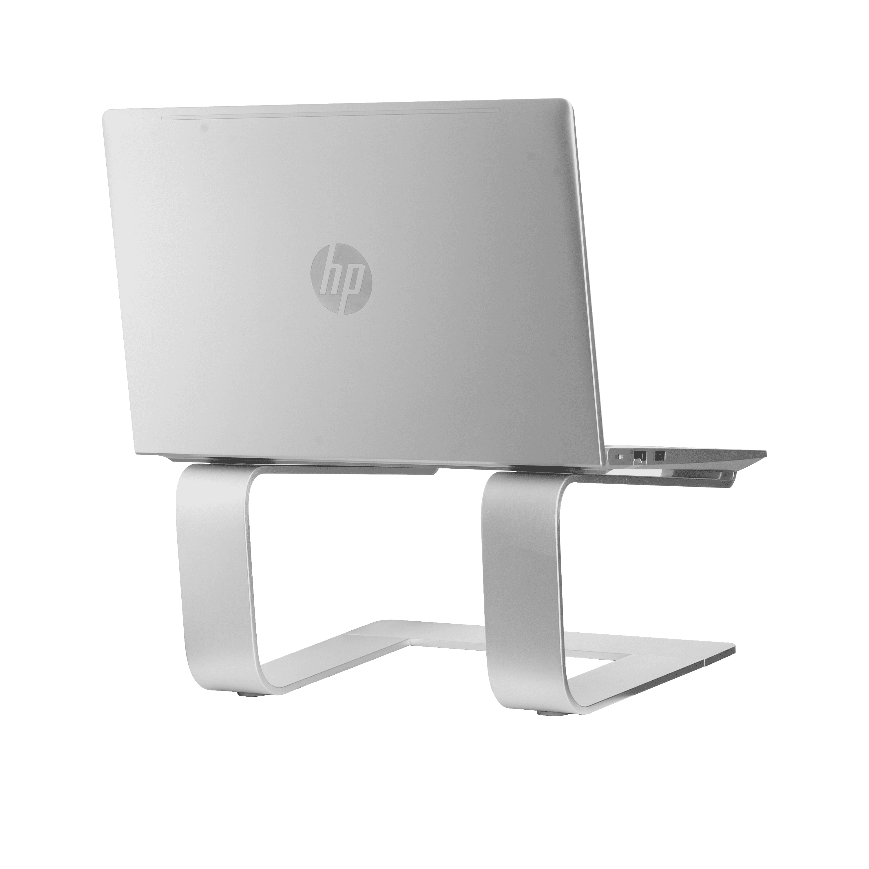 3sixT Adjustable Silver Laptop Stand - Ergonomic & Portable for Home, Office, and Travel Use