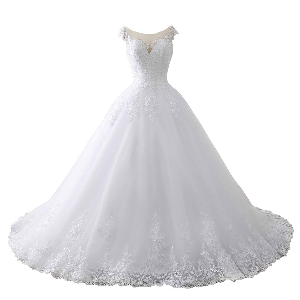 Elegant HedyDress Women's Lace Beach Boho Wedding Dress 2024 - Long Mermaid Bridal Gown for Bride (WD001) | Perfect for Beach Weddings, Boho Chic Ceremonies & Destination Elopements