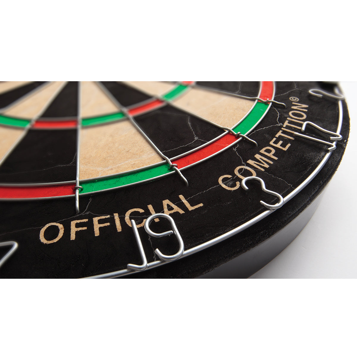 Harrows Official Competition Dartboard - Professional Bristle Dartboard for Tournaments & Home Play | Perfect for Bars, Game Rooms & Sports Enthusiasts