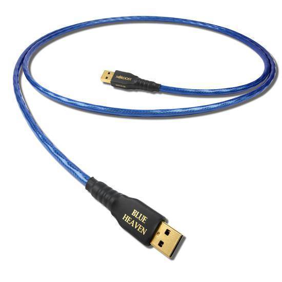 Nordost Blue Heaven USB 2.0 Cable - High-Speed Data Transfer for Computers & Audio Devices | Perfect for Home Office, Studio & Gaming Setups