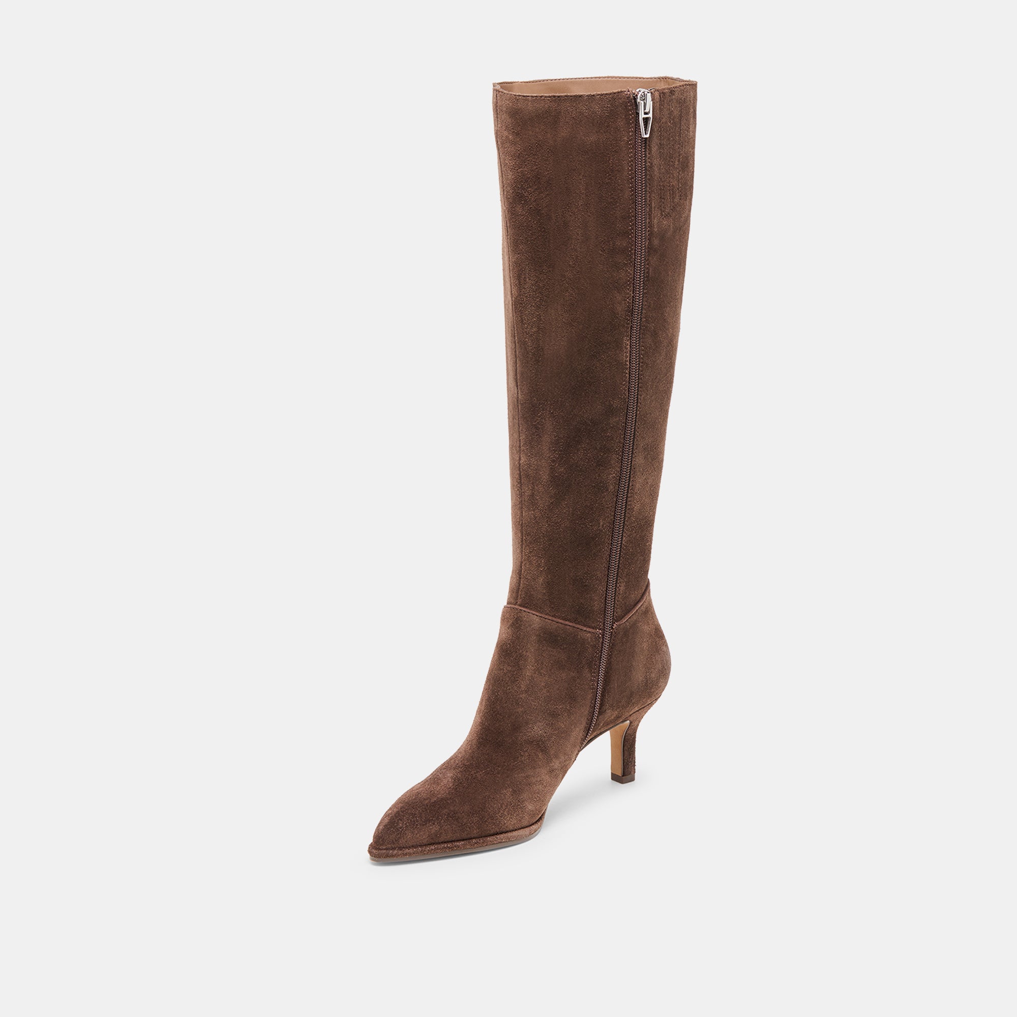 ALDY BOOTS DK BROWN SUEDE - Premium Leather Ankle Boots for Women | Comfortable & Stylish Fall/Winter Fashion | Perfect for Office, Dating & Outdoor Activities
