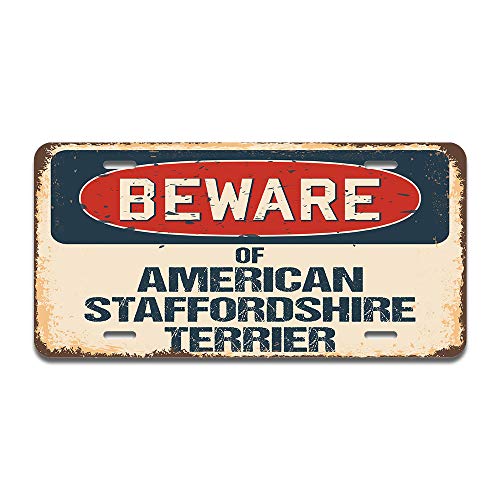Beware of American Staffordshire Terrier