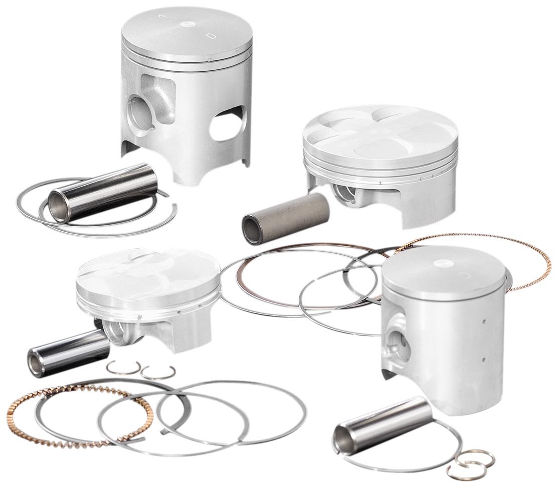 Wiseco 4382M06650 66.50mm High Compression Piston Kit 10.25:1 for 231cc ATV - Perfect for Engine Rebuilds & Performance Upgrades