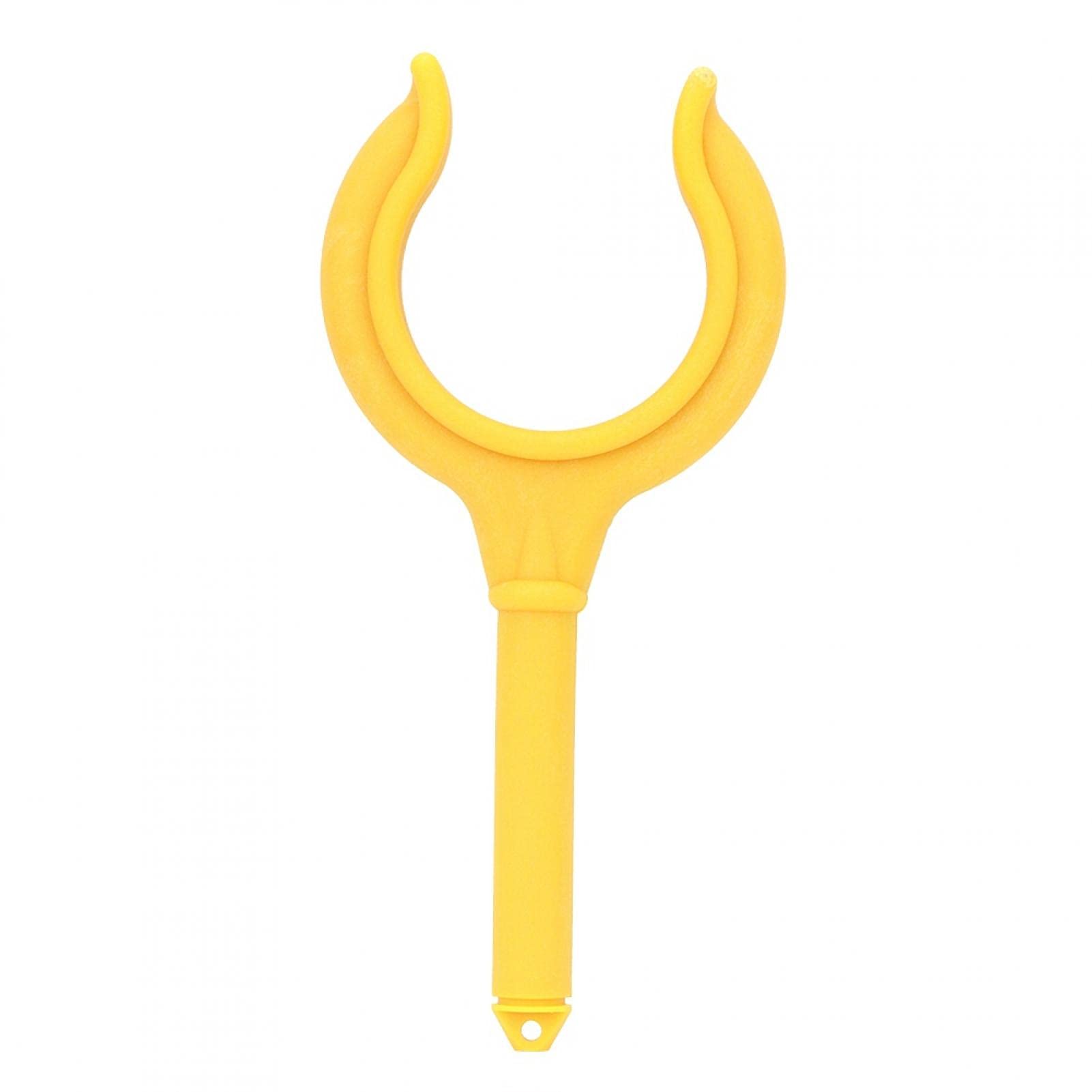2-Pack Astibym Boat Oar Locks - Durable Rubber Fishing Rod Holders & Marine Oarlock Sockets for Rowboats, Kayaks, Water Rafts & Dinghies (Yellow) | Perfect for Fishing, Rowing & Water Sports Accessories