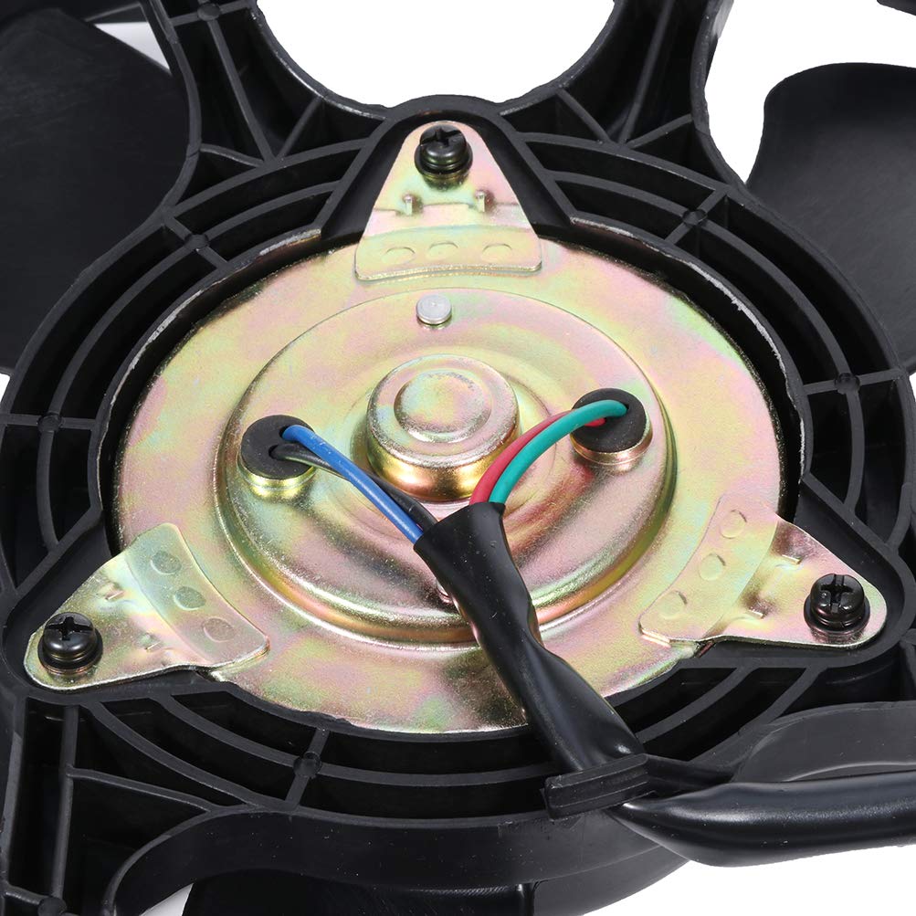 SCITOO Radiator Cooling Fan Replacement for 2000-2001 Infiniti I30 & Nissan Maxima - High Performance Auto Cooling System for Engine Overheating Prevention