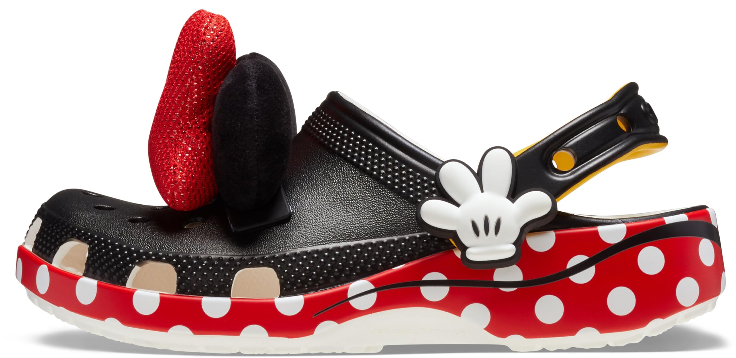 Crocs Unisex Kids' Disney Clogs - Mickey & Minnie Mouse Lightweight Comfort Shoes for Boys & Girls | Perfect for Playtime, School & Outdoor Activities