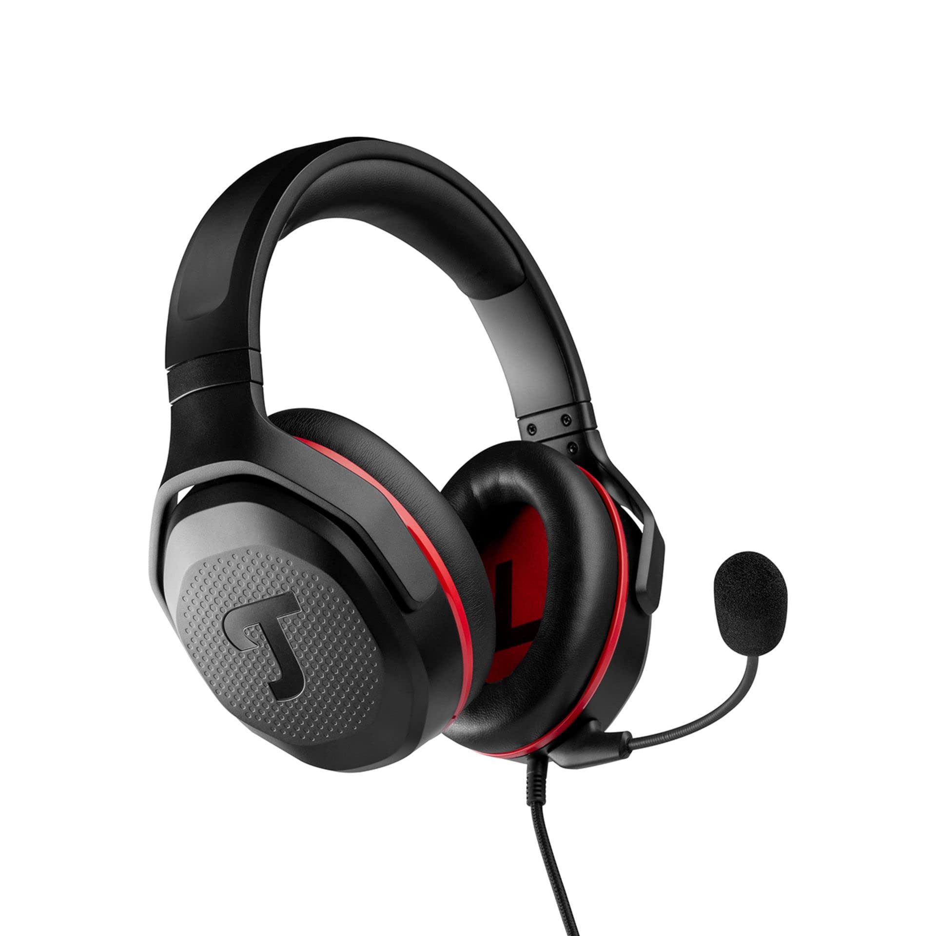 Teufel CAGE ONE Gaming Headset with Microphone - Over Ear Noise Cancelling Headphones for PC, PS5, Xbox, Music & Home Office - TeamSpeak Certified - Black | Perfect for Online Gaming, Streaming & Remote Work