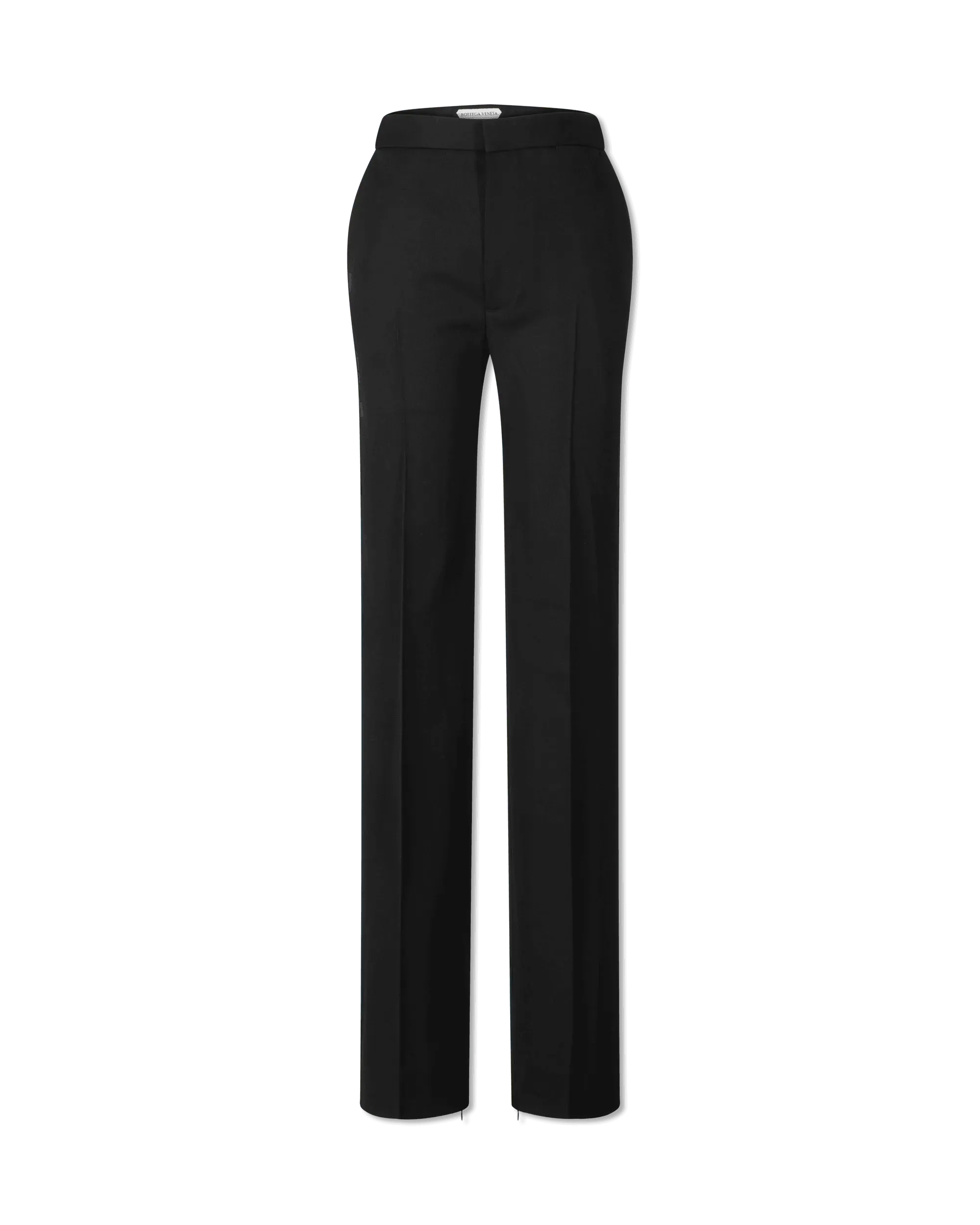 Stretch Wool Pants for Women - Comfortable High Waist Trousers with Elastic Waistband - Perfect for Office, Travel & Casual Wear