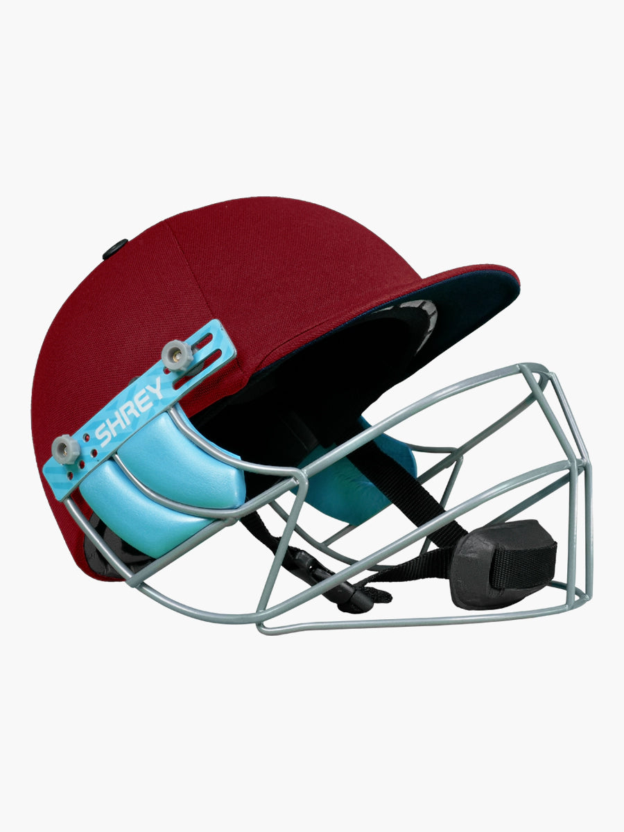 Shrey Match 3.0 Steel Cricket Helmet - Lightweight & Durable Protective Gear for Cricket Players - Perfect for Practice, Matches & Training Sessions