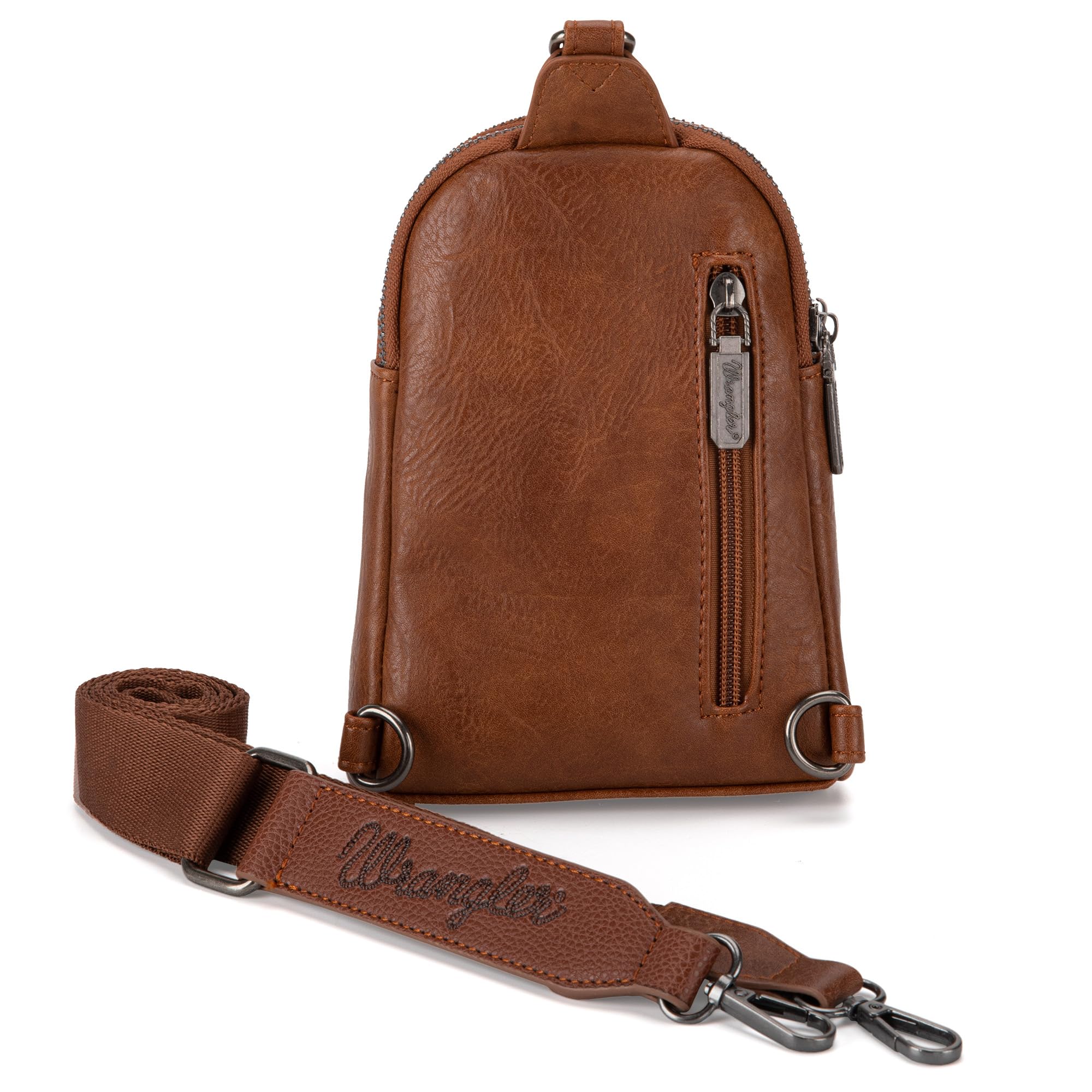 Wrangler Women's Crossbody Bag - Small Sling Bag & Chest Bag with Adjustable Strap - Perfect Gift for Travel, Shopping & Everyday Use