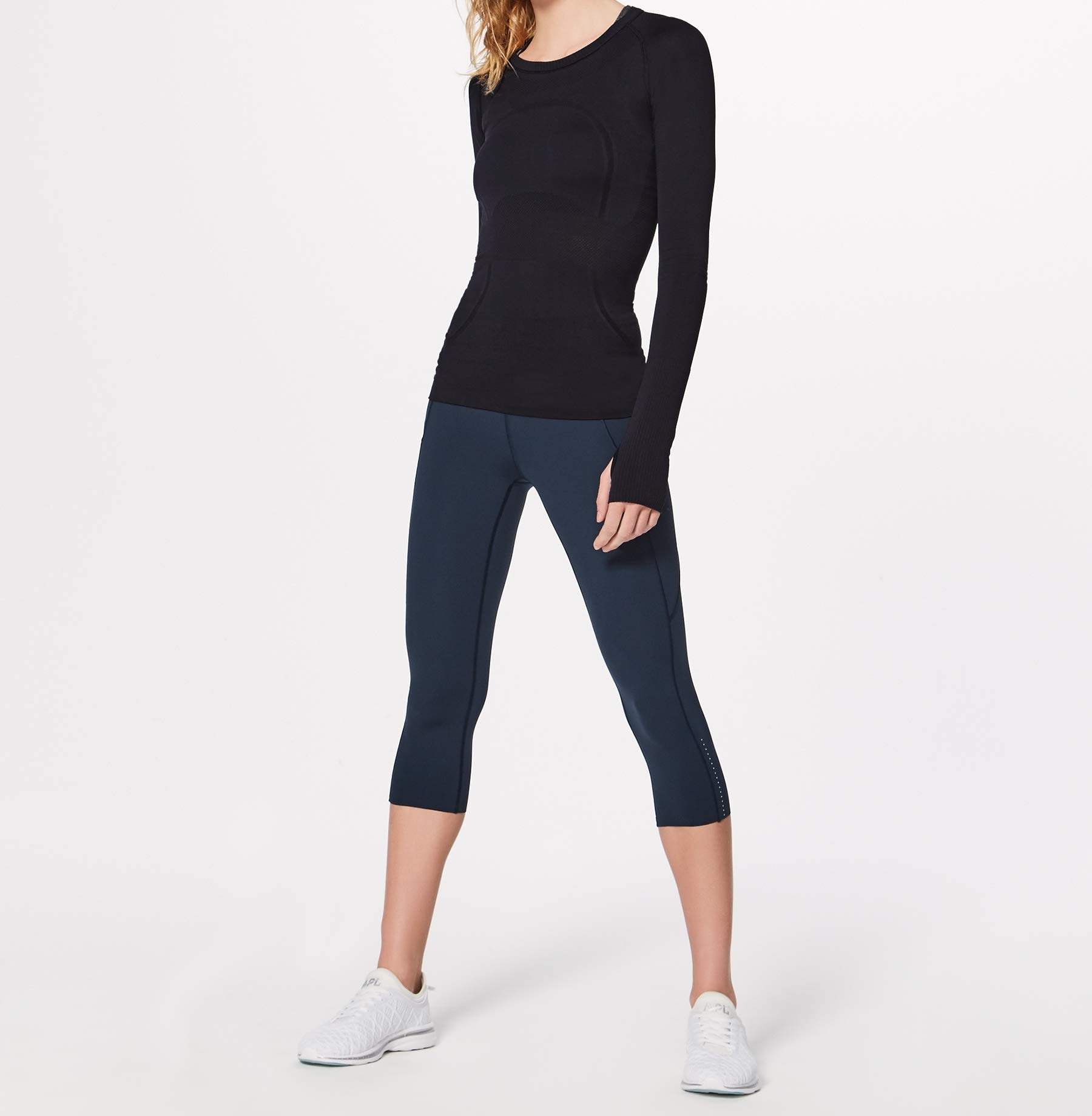 Lululemon Swiftly Tech Long Sleeve Crew - Women's Moisture-Wicking Workout Shirt for Running, Yoga & Gym | Breathable & Quick-Dry Activewear Top