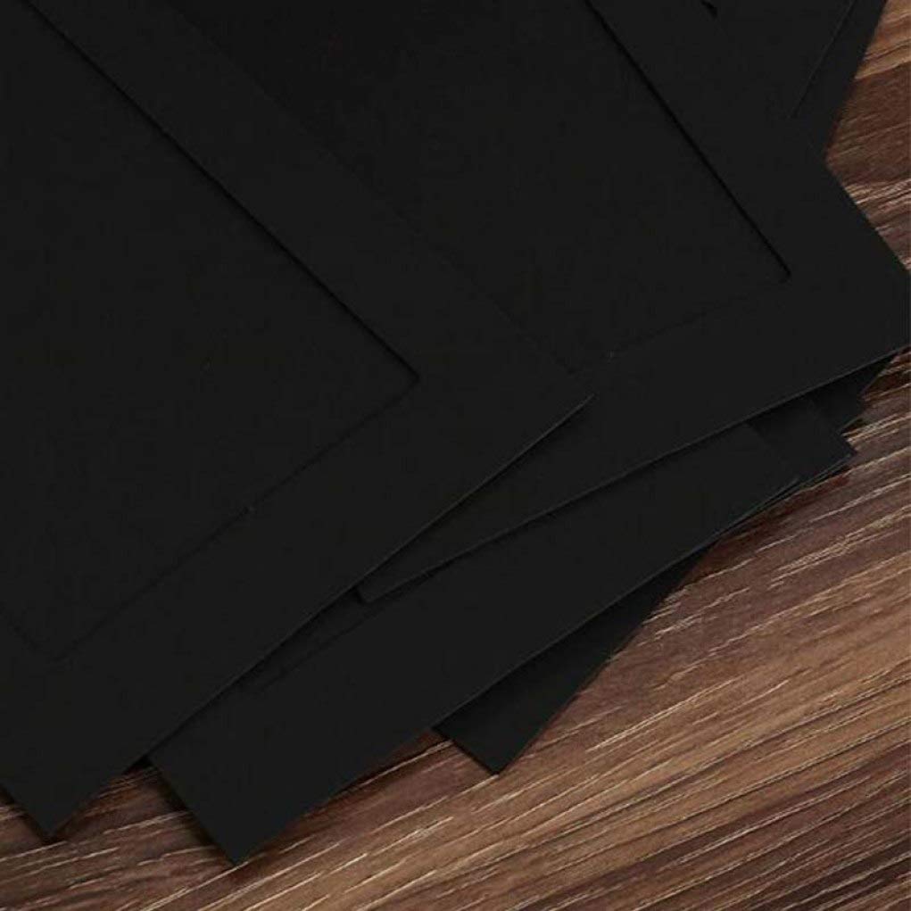 10 Pack DIY Kraft Paper Photo Frames with Wooden Clips & Jute Twine - Eco-Friendly Cardboard Picture Frames for Wall Decor, Scrapbooking, Wedding Photos and Home Display
