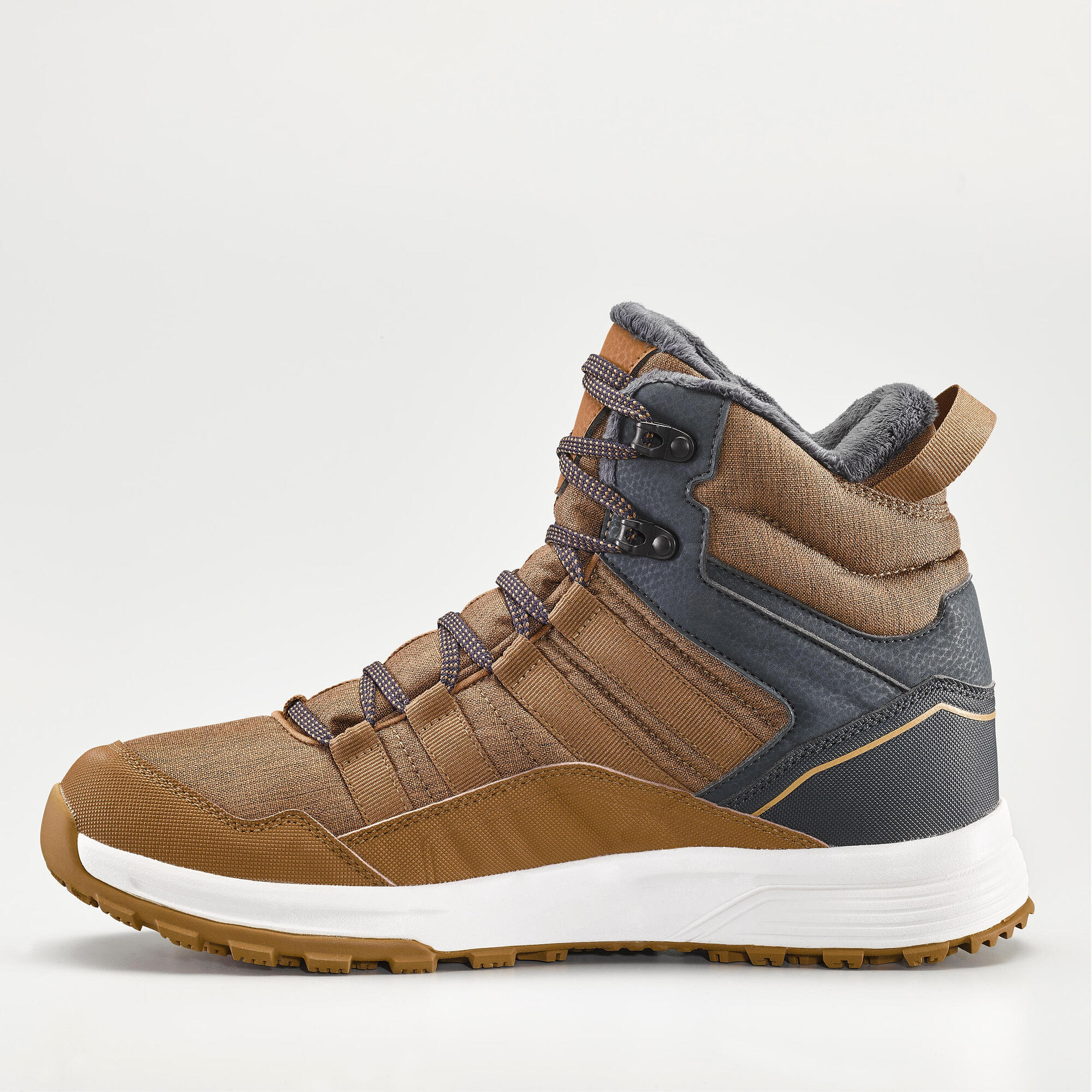 Quechua SH100 X Warm Waterproof Hiking Boots for Men - Winter Trekking & Outdoor Adventure Footwear