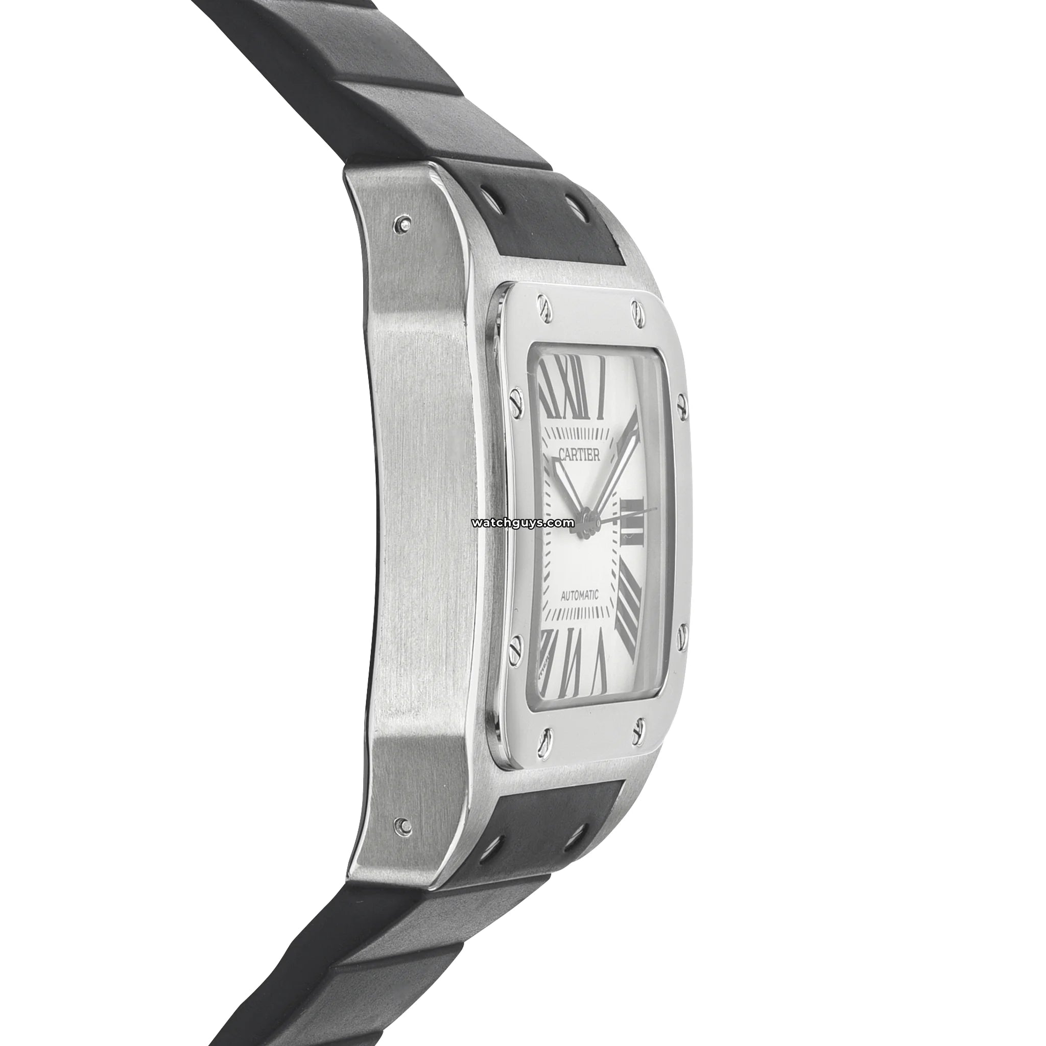Cartier Santos 100 Large Men's Watch W2020031 - Luxury Stainless Steel Automatic Timepiece for Business & Formal Occasions