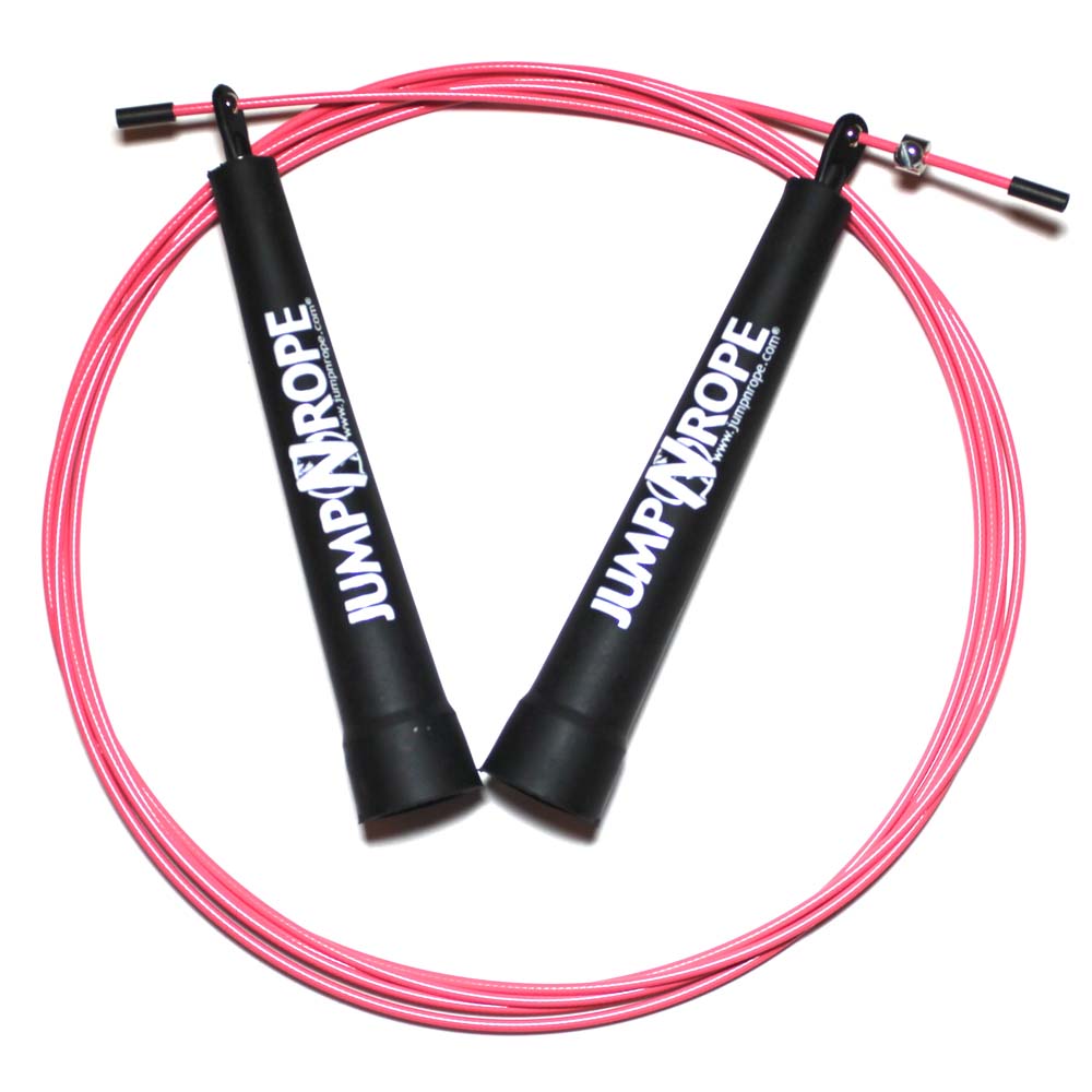 JumpNRope R1 Speed Rope - Adjustable Length Skipping Rope for CrossFit, Boxing & Cardio Workouts - Ideal for Home Gym, Fitness Training & Weight Loss