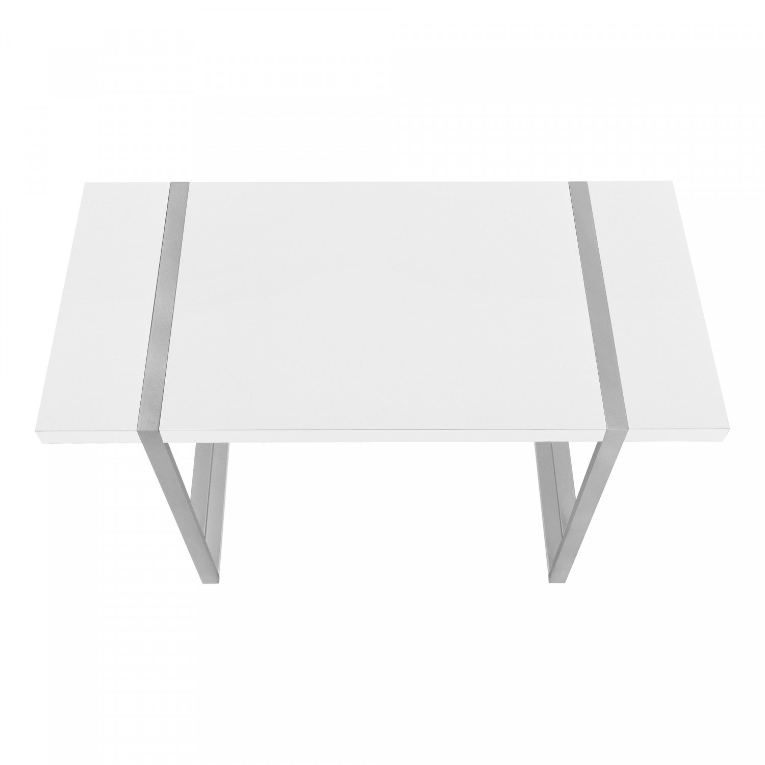 White Dray Desk - Modern Home Office Desk for Remote Work & Study | Ergonomic Design for Small Spaces & Apartments
