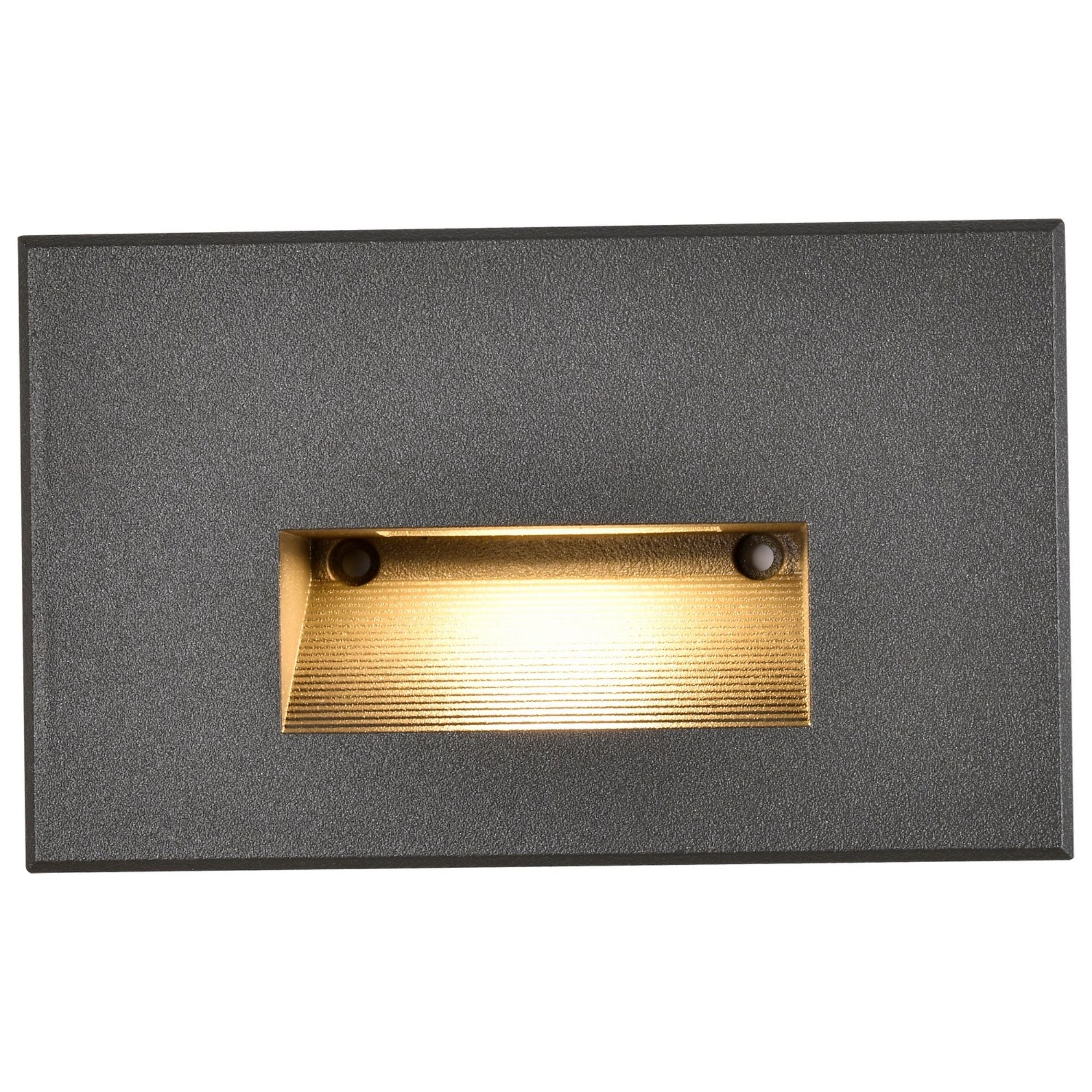 120V LED Landscape Step Light - Bronze Finish, 410 Lumens, 3000K Warm White, 5W Outdoor Stair Lighting for Patio, Garden, Walkway, and Deck Safety