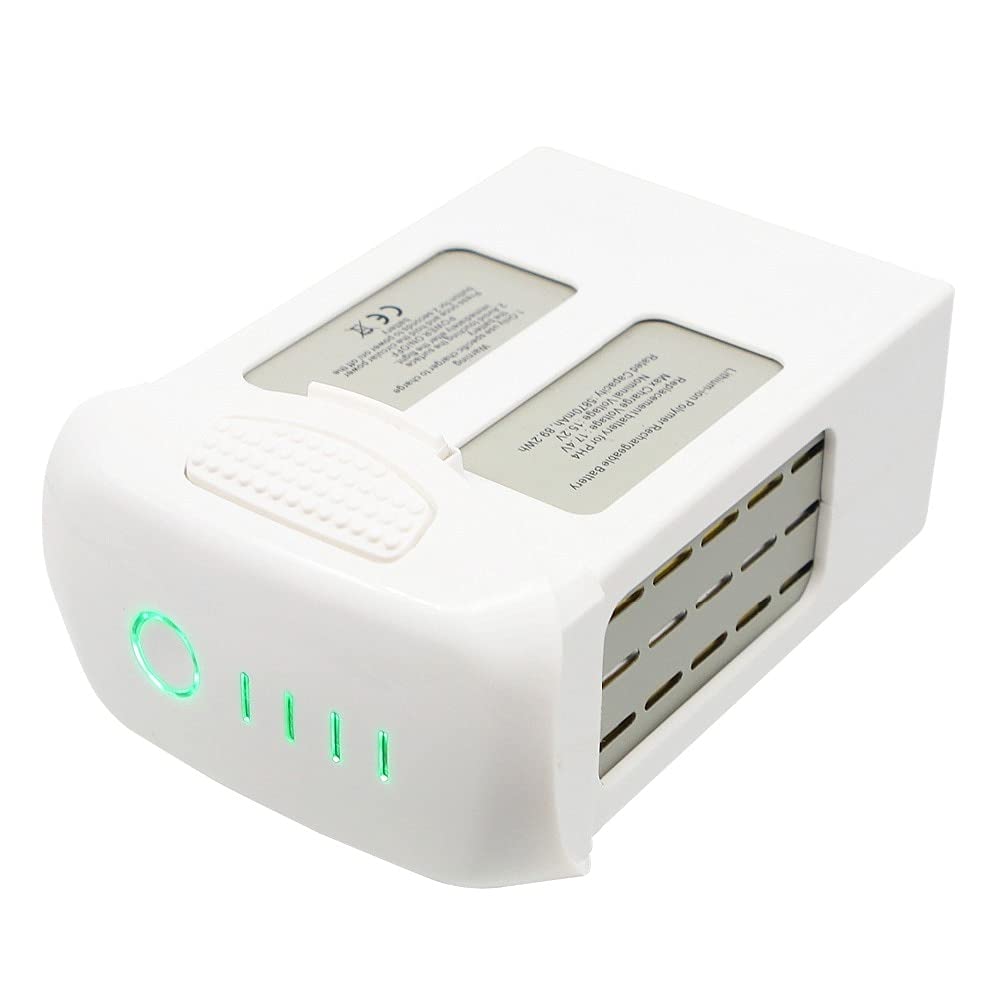 DJI Phantom 4 Pro/Adv Battery 5870mAh High-Capacity LiPo Drone Battery - 30 Min Flight Time for Aerial Photography & Videography
