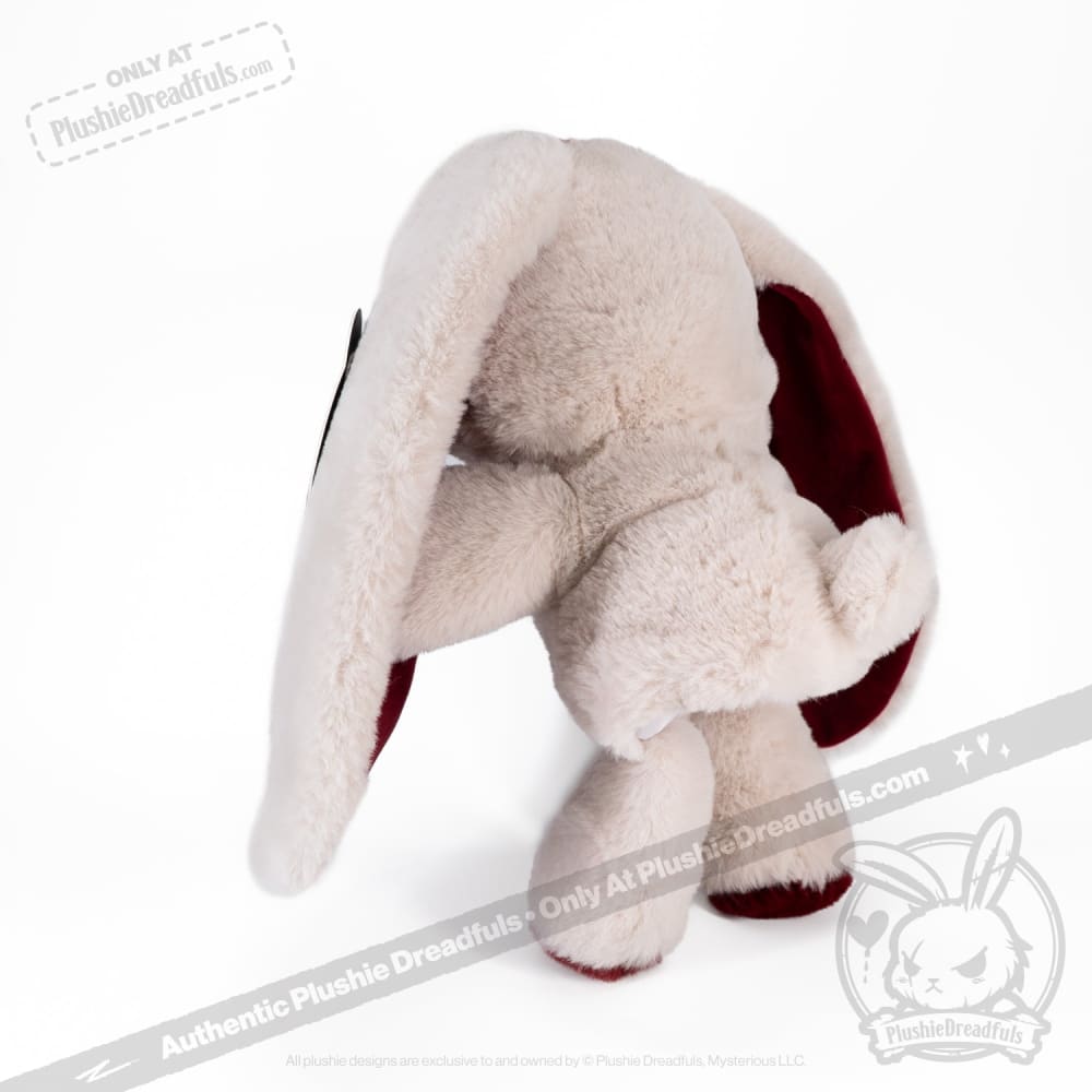 Plushie Dreadfuls Love Rabbit Plush Puppet - Soft Stuffed Animal Toy for Kids & Adults, Perfect for Cuddling, Gifts, and Home Decor