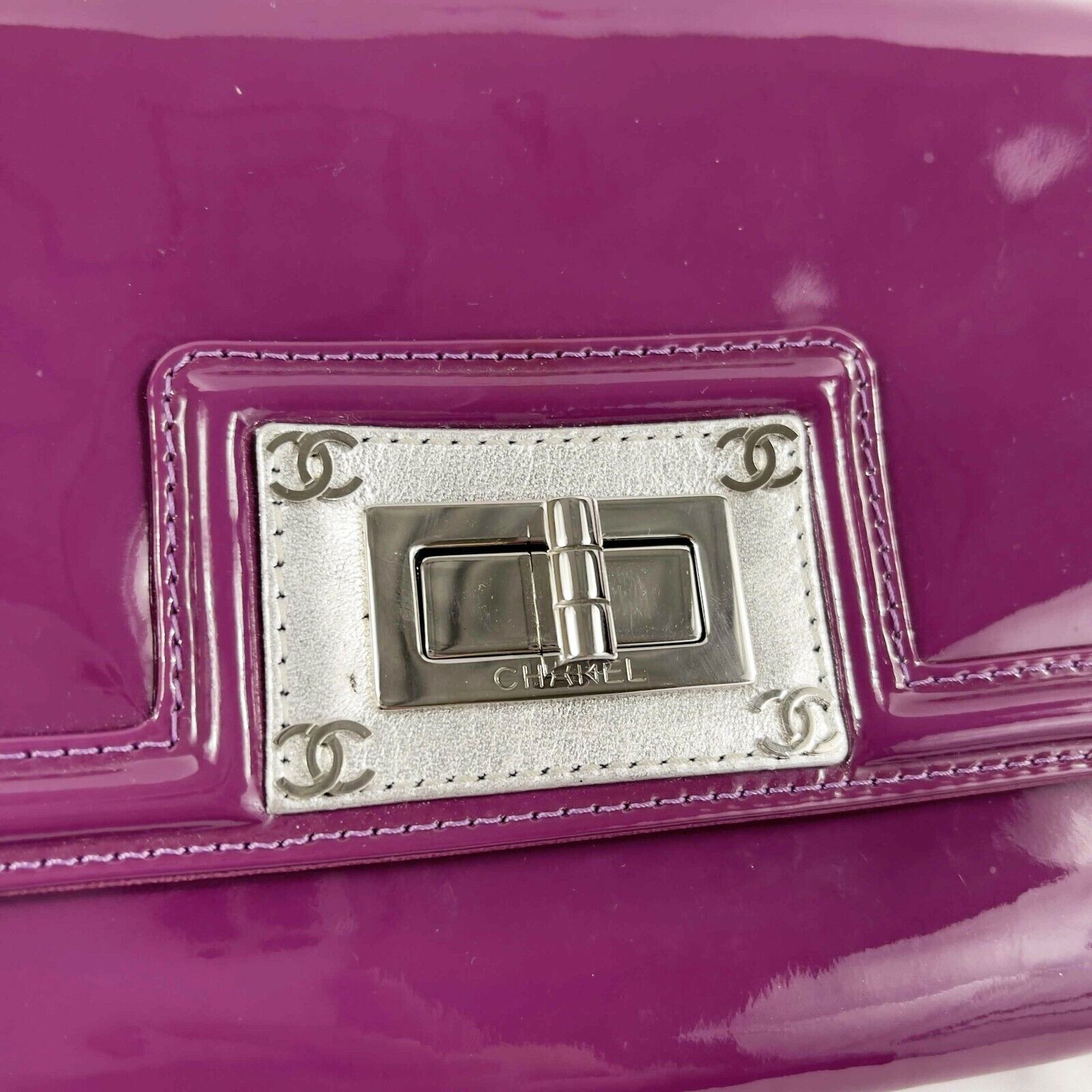 CHANEL Reissue Venetian Chain Mademoiselle Flap Bag Medium Size - Fuchsia Silver Luxury Handbag for Women | Perfect for Evening Parties, Date Nights & Special Occasions