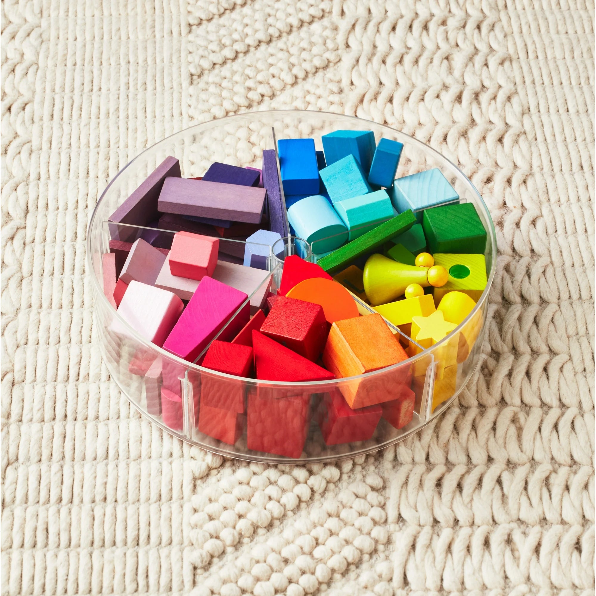 The Home Edit High Wall Turntable - 360° Rotating Spice Rack Organizer for Kitchen, Bathroom & Pantry - Space Saving Storage Solution for Spices, Cosmetics & Small Items