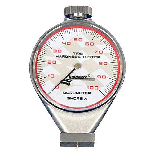 Longacre 52-50556 Professional Tire Durometer & Tread Depth Gauge Kit with Protective Storage Case - Perfect for Racing, Automotive Maintenance & Tire Performance Testing