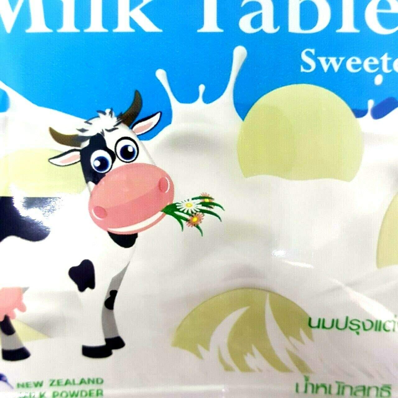 (25g x 6 Packs) Sweetened Milk Tablet Candy - Healthy Aromatic Snack for Kids & Adults | Perfect for Lunchboxes, Office Treats & Travel Snacks
