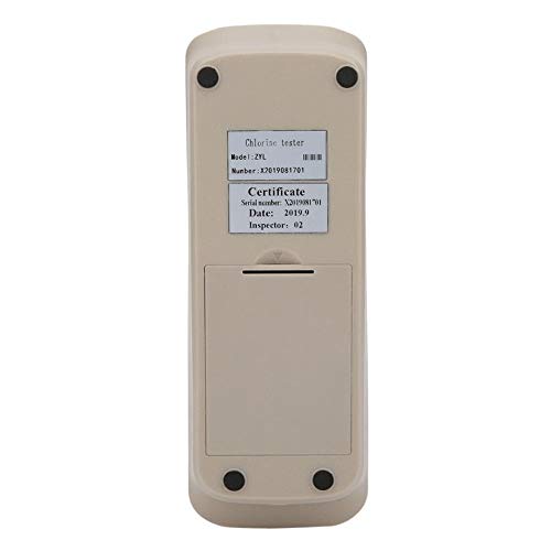 Portable Digital Residual Chlorine Tester - Water Quality Testing Meter for Swimming Pools, Drinking Water & Aquariums | pH & Chlorine Detector Analyzer | Perfect for Home, Lab & Outdoor Use
