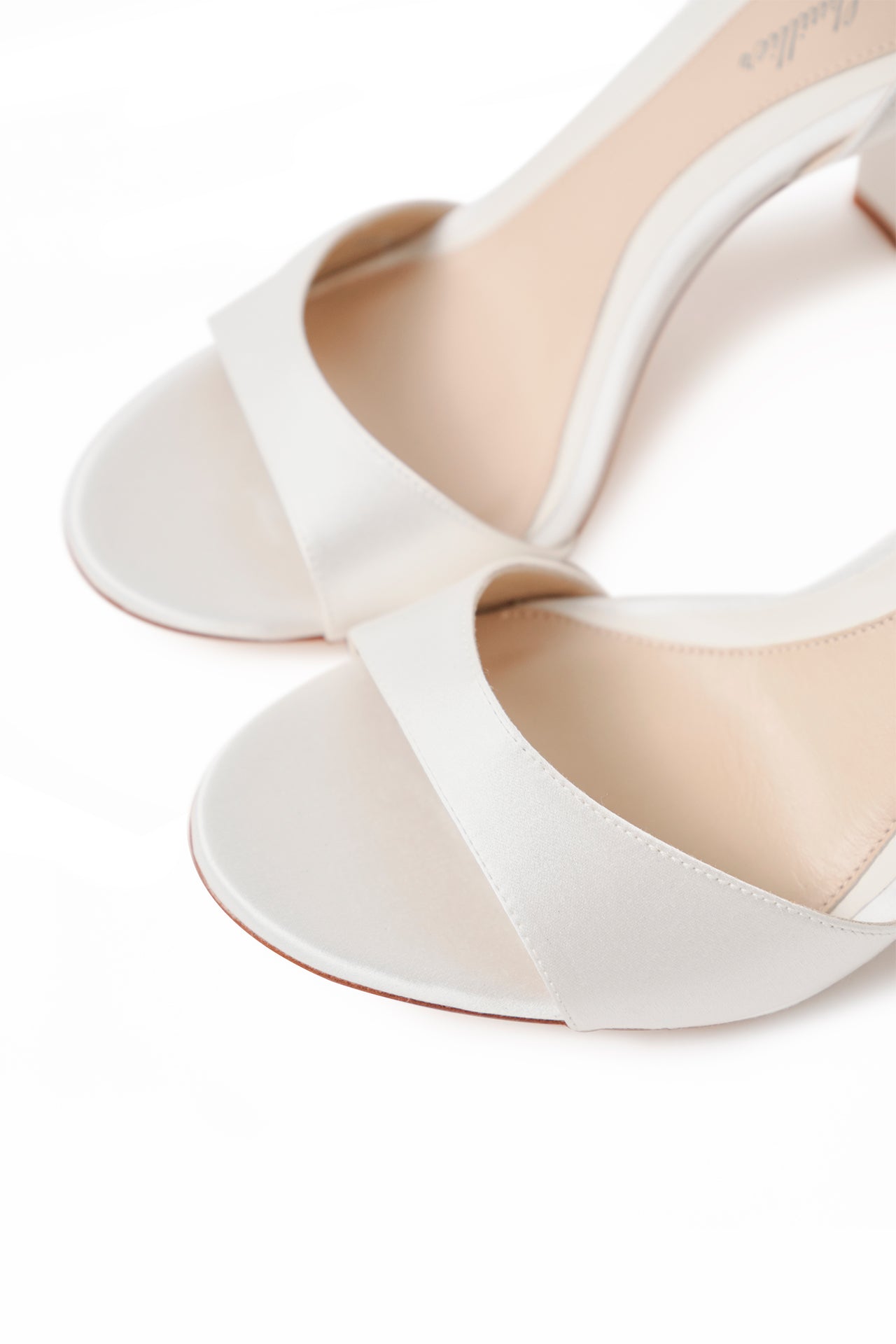Susanna Pearl Satin Heels for Women - Elegant High Heel Pumps with Pearl Accents - Perfect for Weddings, Parties & Special Occasions