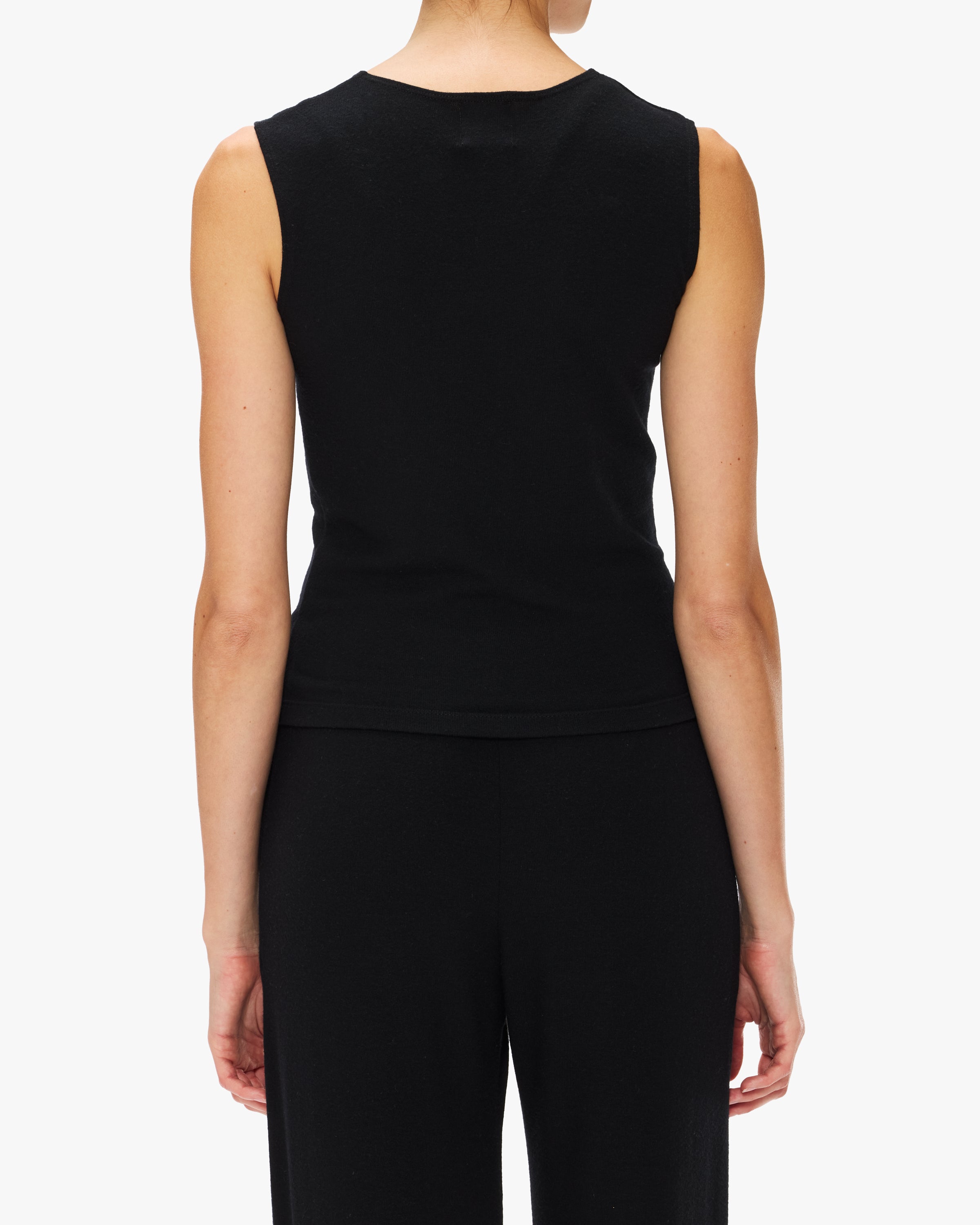 Lauren Sleeveless Crewneck T-Shirt for Women - Soft Cotton Casual Top - Perfect for Summer, Gym, and Everyday Wear