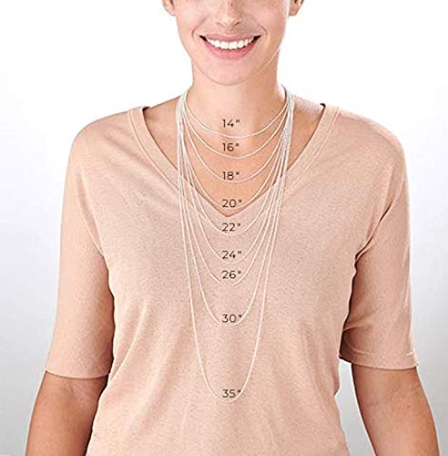 14k Solid Gold or White Gold Twist Chain Necklace - Dainty Minimalist Jewelry for Women | Perfect Birthday Gift for Her, Anniversary Present, Everyday Elegant Accessory