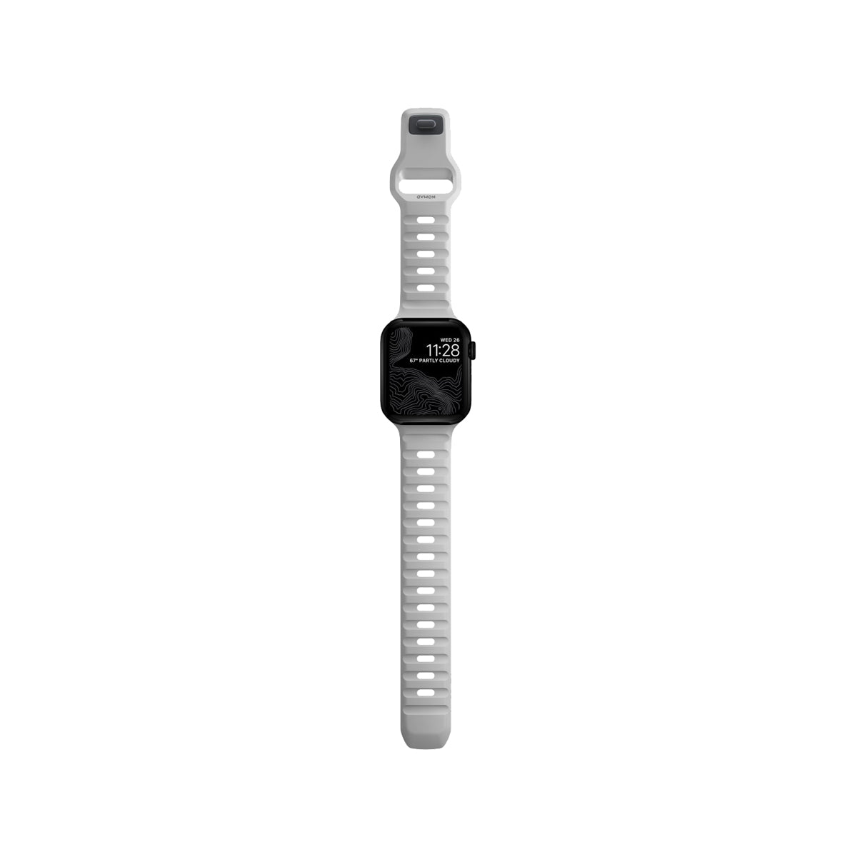 Nomad Sport Band for Apple Watch 45mm / 49mm - Lunar Gray | Durable & Comfortable Fitness & Everyday Wear Accessory