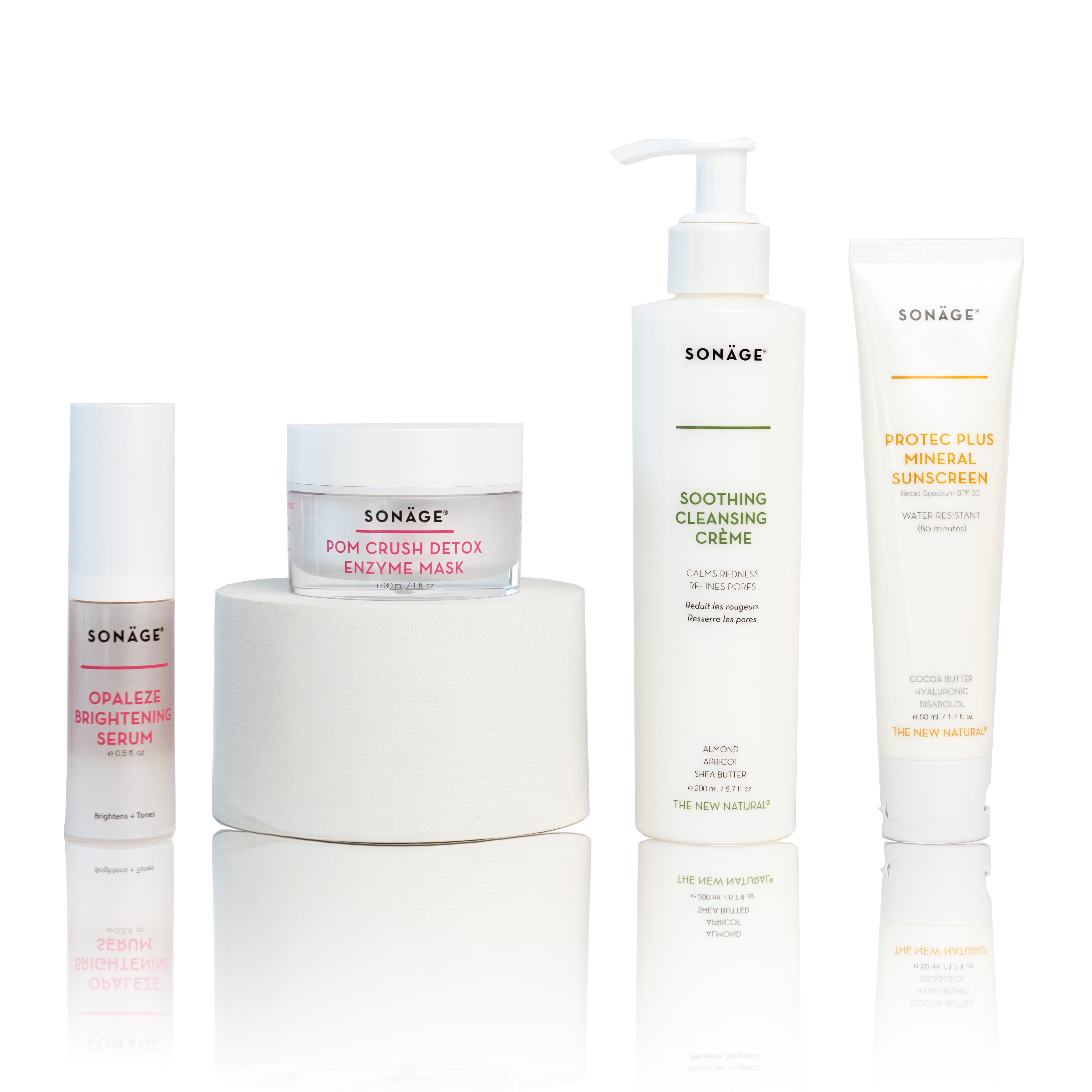 Brightening Enzyme Facial Kit for Glowing Skin - Gentle Exfoliation & Radiance Boost - Perfect for Daily Skincare Routine & Spa Treatments