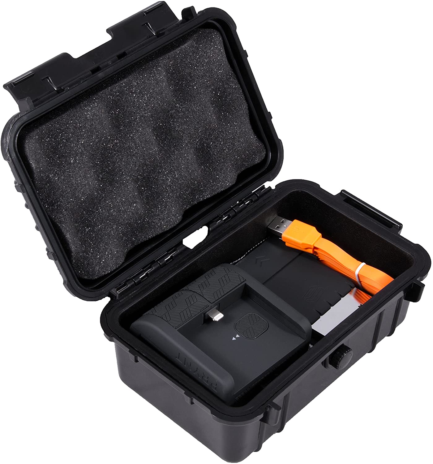 CASEMATIX Prynt Pocket Case for iPhone - Compatible with Smartphone Photo Printer, Paper Cartridge, Zink Sticker Paper & Charger | Durable Protective Storage for Photo Printing Accessories | Perfect for Travel, Parties & Instant Photo Sharing