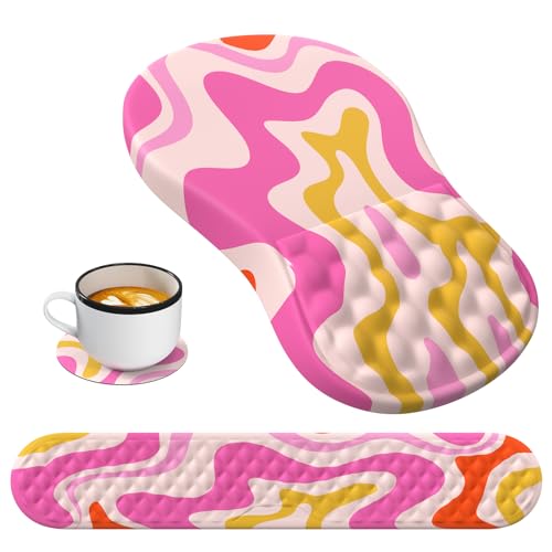 Abstract Pink Swirl