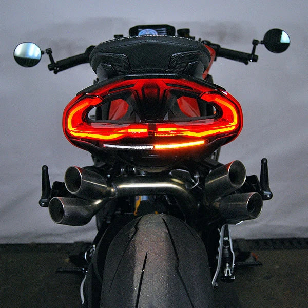 MV Agusta Brutale 1000 Fender Eliminator Kit (2019-2021) - Lightweight Tail Tidy for Motorcycle Customization & Clean Rear End Look - Perfect for Street Bikes and Performance Upgrades