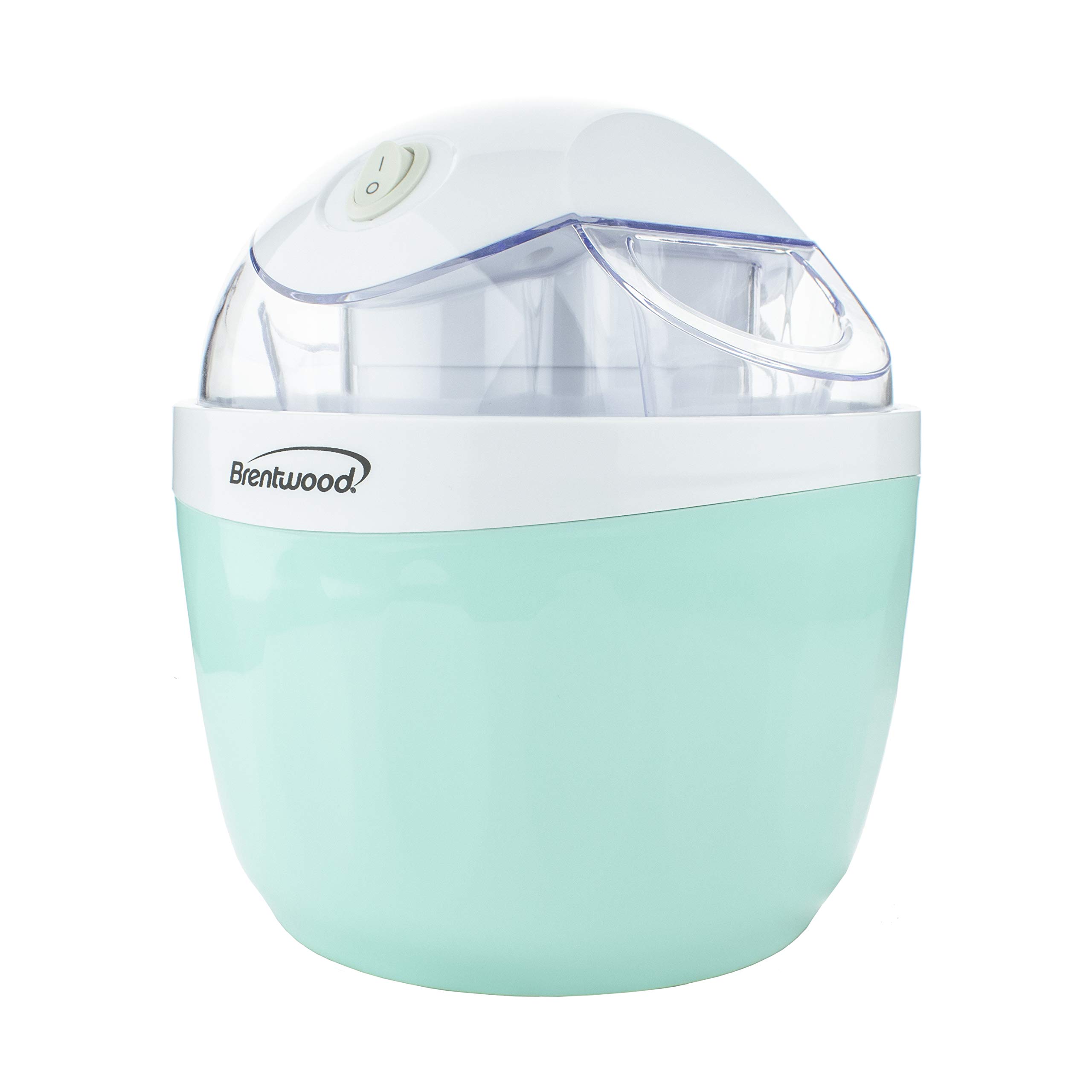 Brentwood TS-1410BL 1 Quart Electric Ice Cream Maker - Make Homemade Ice Cream, Sorbet, Frozen Yogurt, Gelato & Custard - Compact & Easy to Use - Perfect for Parties, Family Gatherings & Summer Treats (Blue)