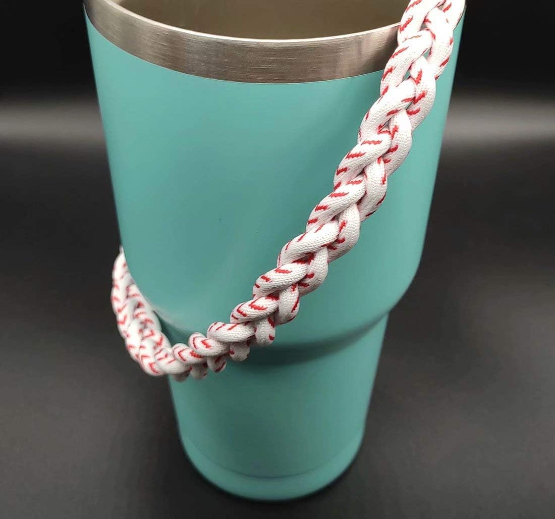 Baseball Rope Necklace for Men & Women - Adjustable Tornado Baseball Jewelry for Softball Players - Perfect for Games, Gifts & Sports Enthusiasts