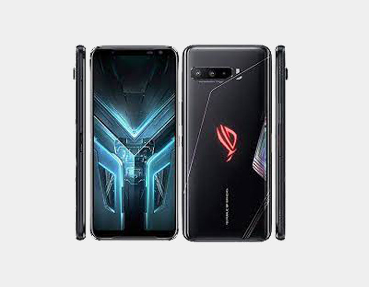 ASUS ROG Phone 3 5G Gaming Smartphone - 512GB Storage, 12GB RAM, Snapdragon 865, ZS661KS/I003DD Model - Black Glare Finish | Ultimate Mobile Gaming Performance for Esports & Streaming