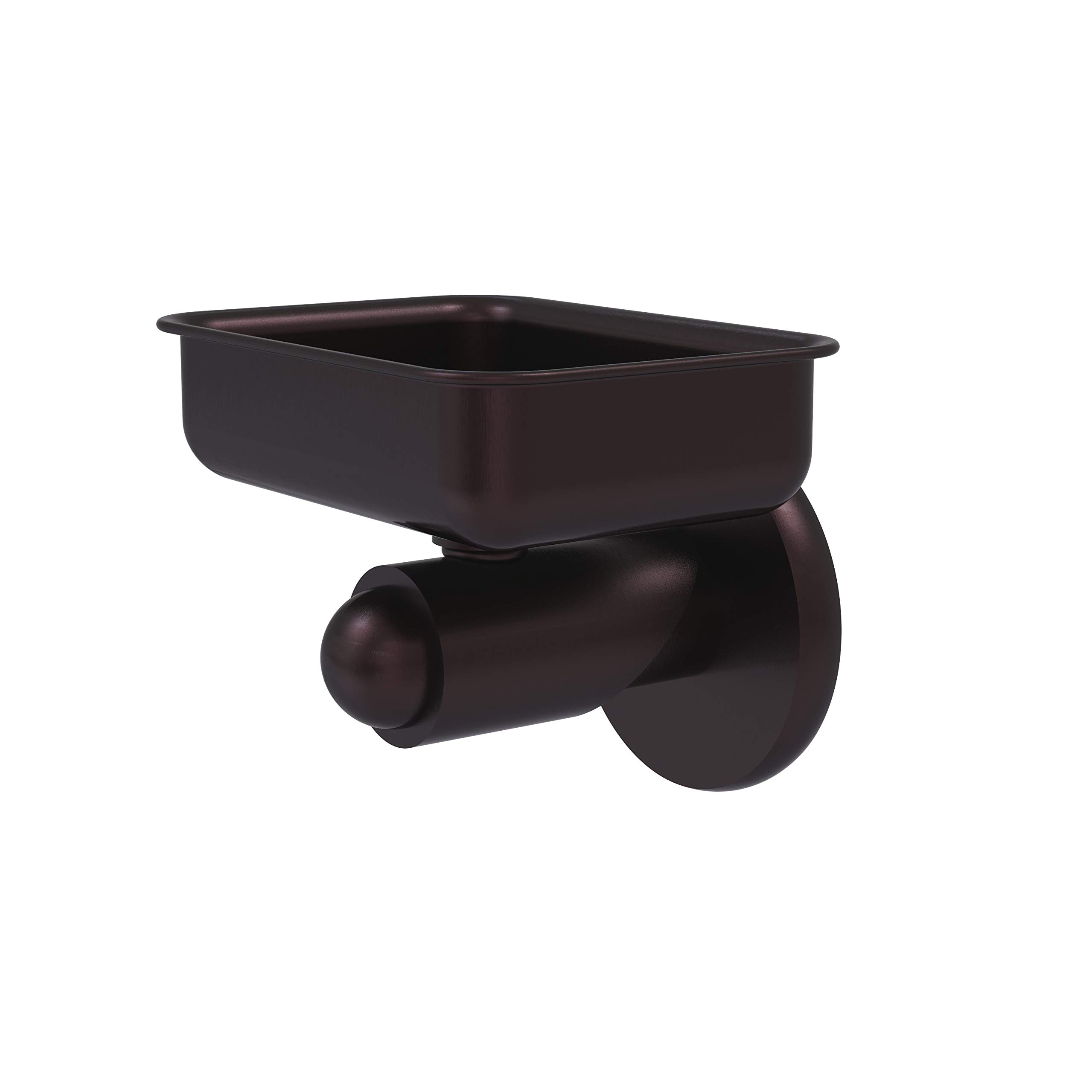 Allied Brass SH-32 Soho Collection Wall Mounted Soap Dish in Antique Bronze - Perfect for Bathroom, Kitchen & Spa Decor