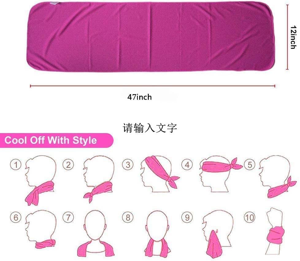4 Pack Cooling Towel (40