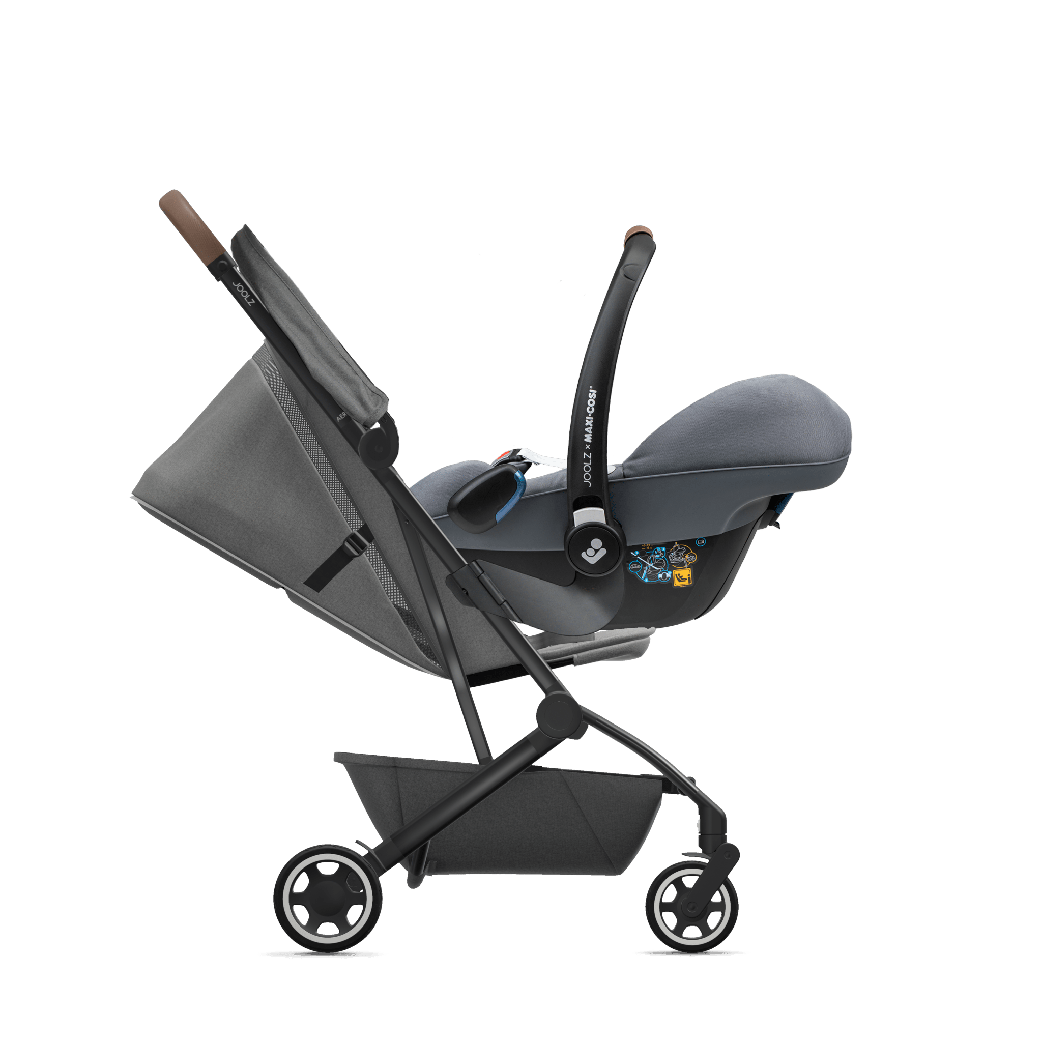 Joolz Aer & Aer+ Stroller Car Seat Adapters - Universal Fit for Infant Car Seats - Perfect for Travel & On-the-Go Parents