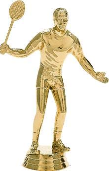 Custom Engraved Silver Badminton Trophy for Men - Personalized Crown Awards Badminton Champion Trophy | Perfect for Tournaments, Championships & Sports Awards Ceremonies